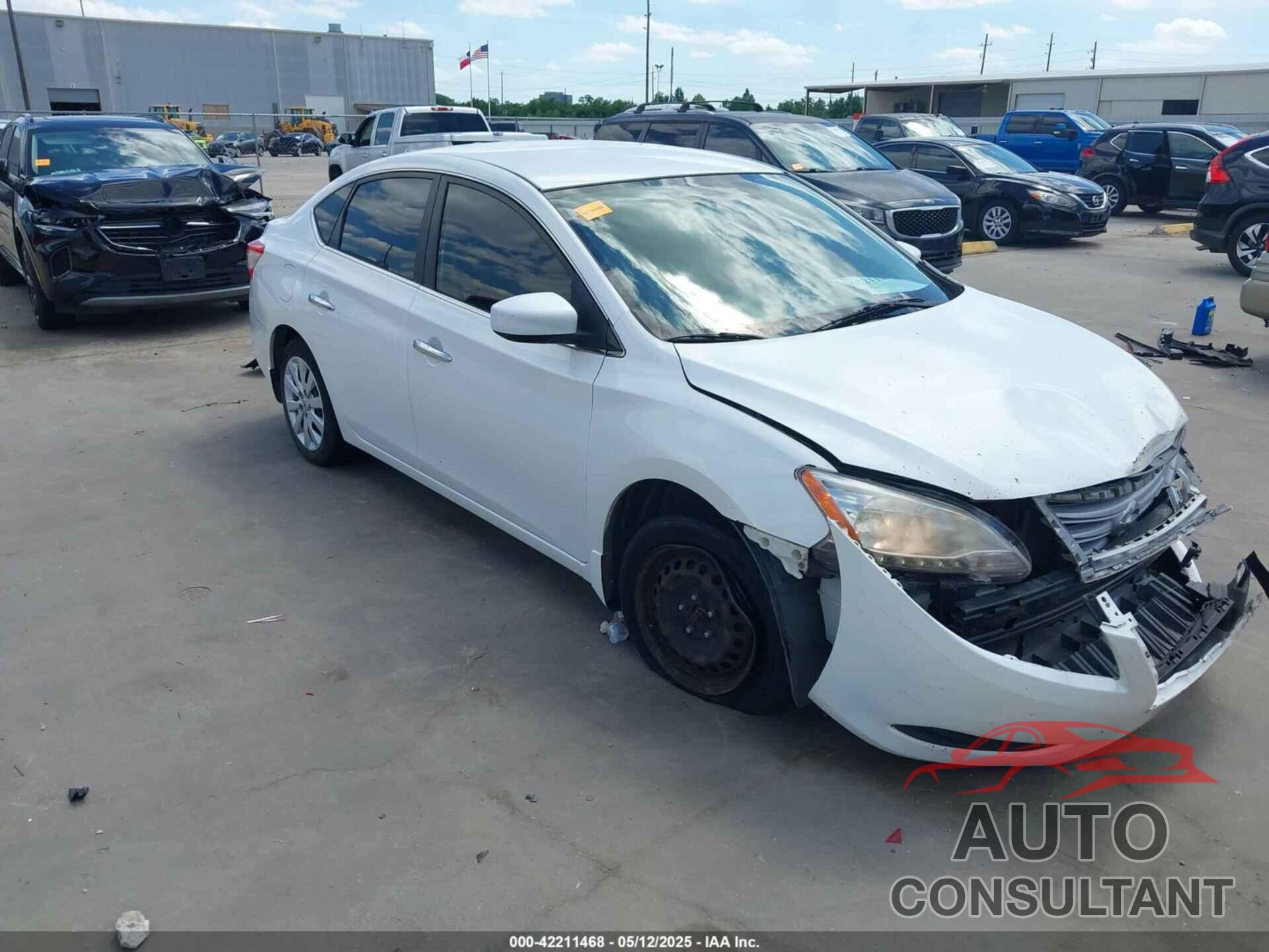 NISSAN SENTRA 2015 - 3N1AB7AP7FL677967