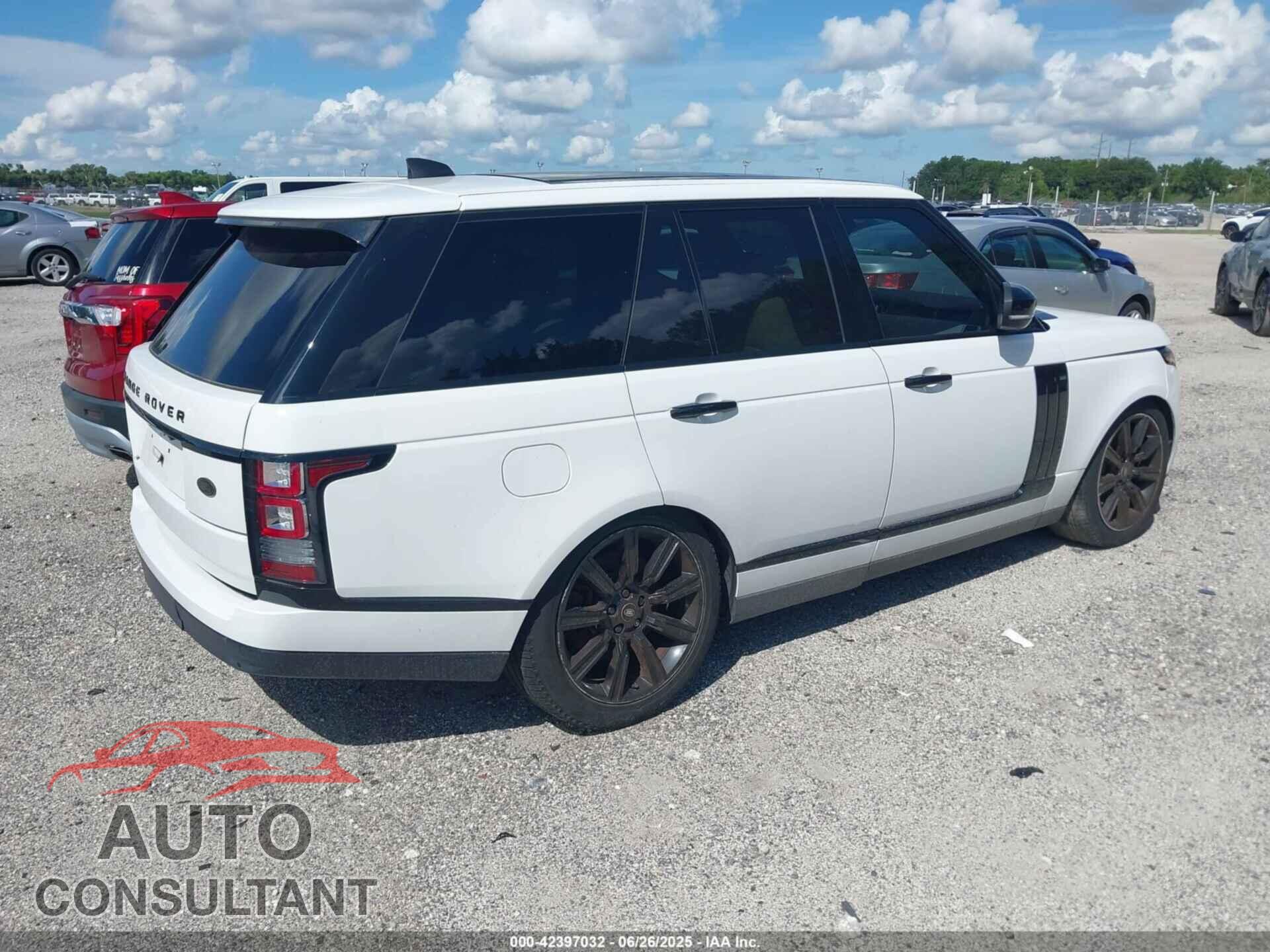 LAND ROVER RANGE ROVER 2017 - SALGS2FV0HA376137