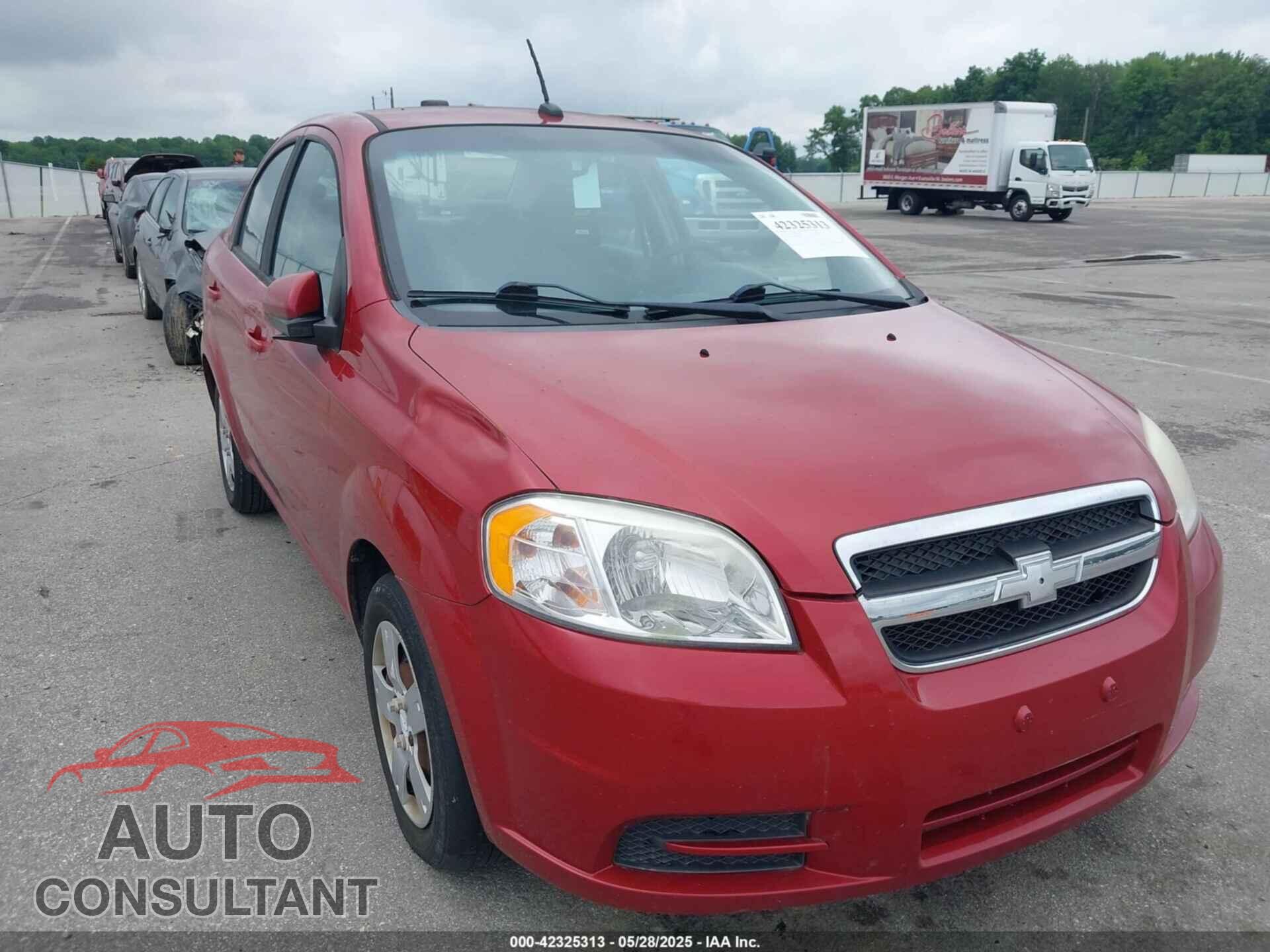 CHEVROLET AVEO 2011 - KL1TD5DE2BB143387
