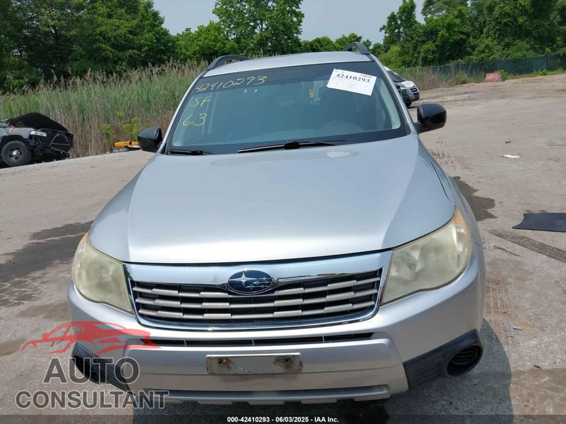 SUBARU FORESTER 2010 - JF2SH6BC7AH912995