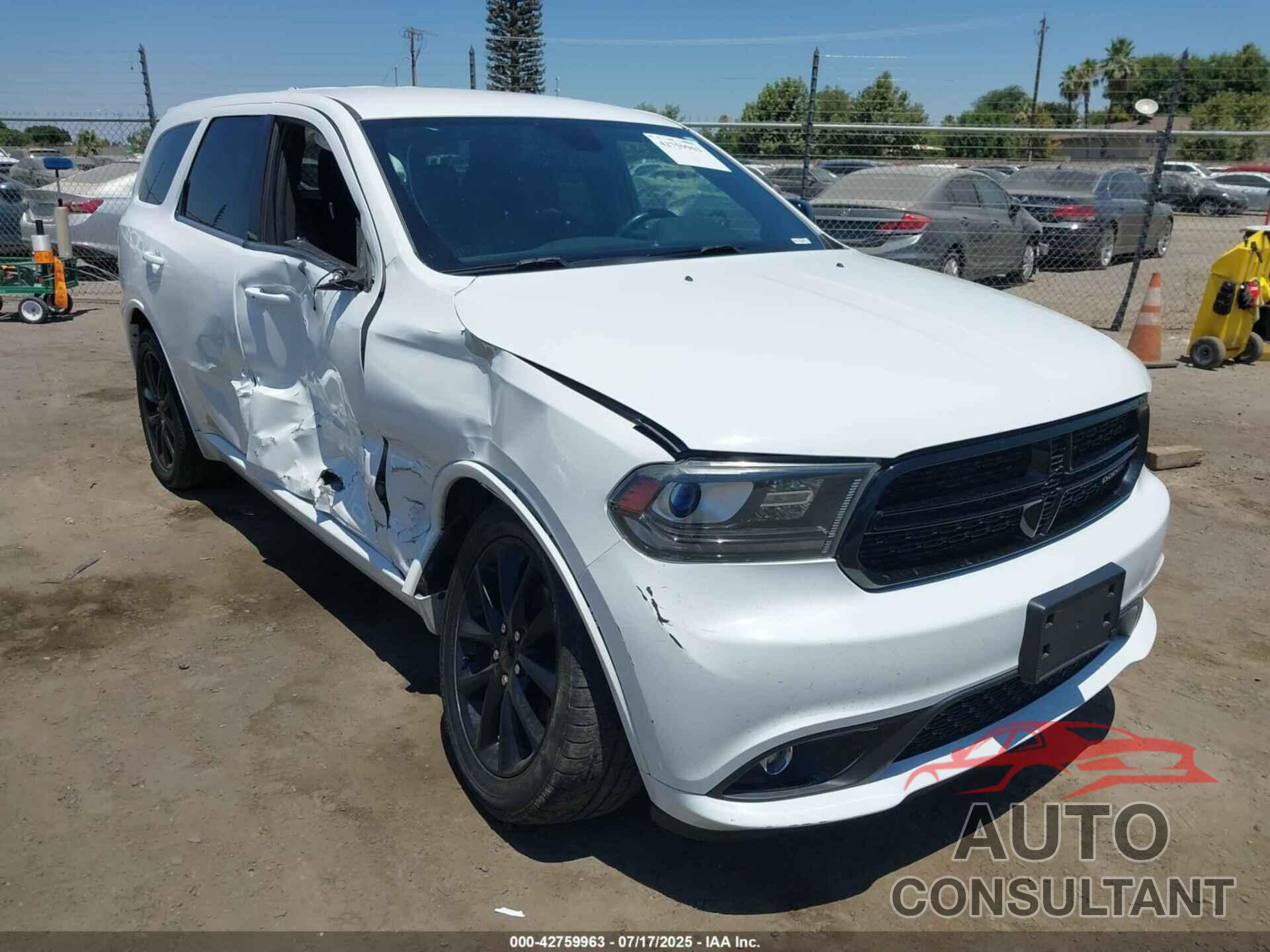 DODGE DURANGO 2018 - 1C4RDHAG5JC261582