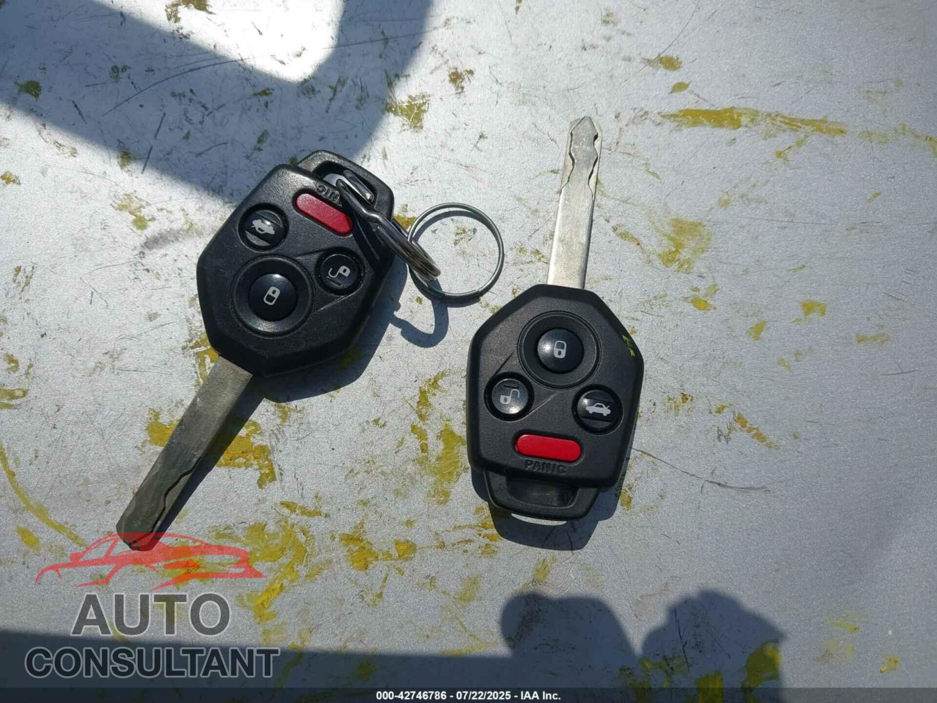 SUBARU OUTBACK 2014 - 4S4BRCCC4E3238750