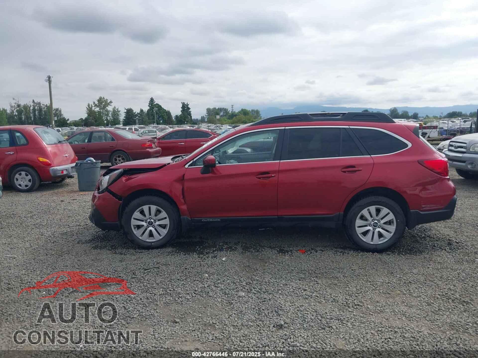 SUBARU OUTBACK 2019 - 4S4BSAFC4K3290542