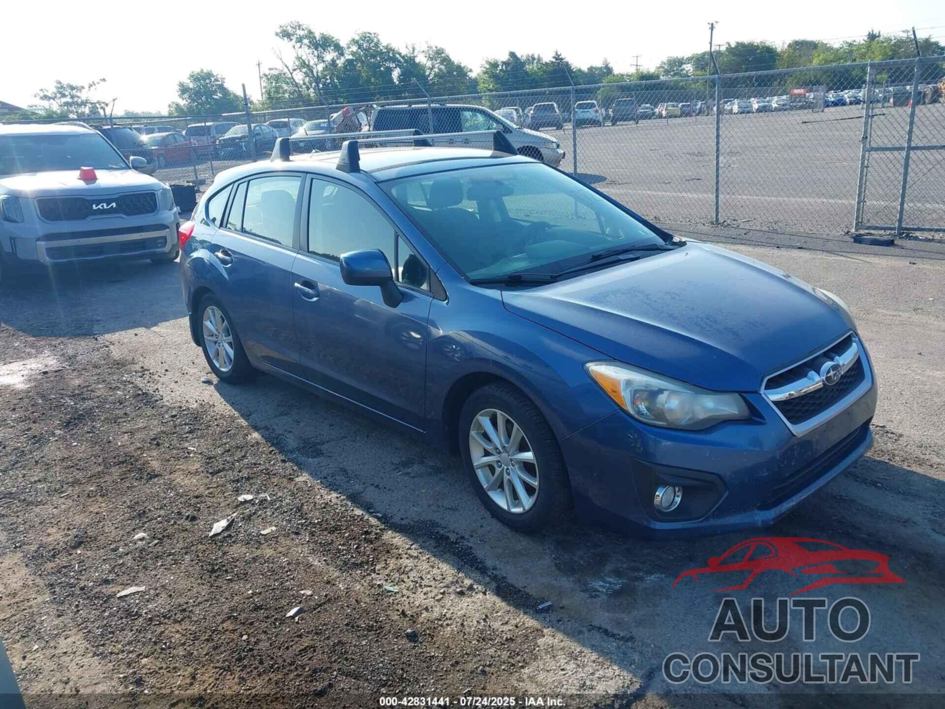 SUBARU IMPREZA 2013 - JF1GPAC61D2817347