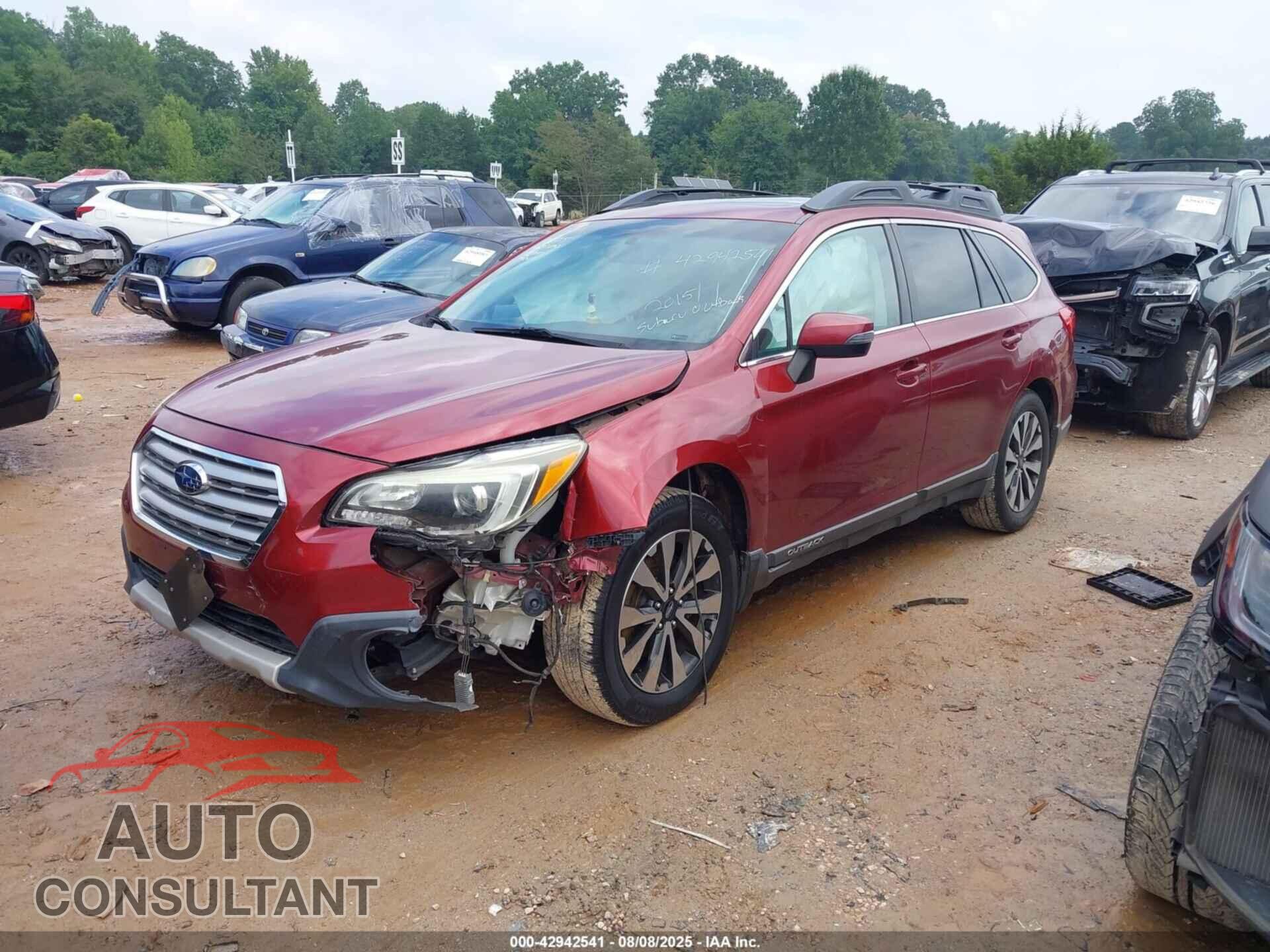 SUBARU OUTBACK 2015 - 4S4BSBLC8F3217092