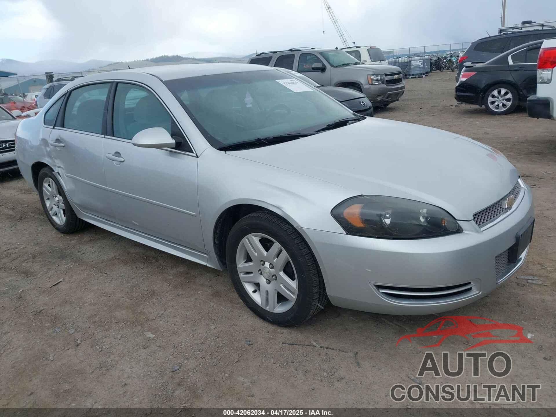 CHEVROLET IMPALA 2012 - 2G1WB5E30C1274160