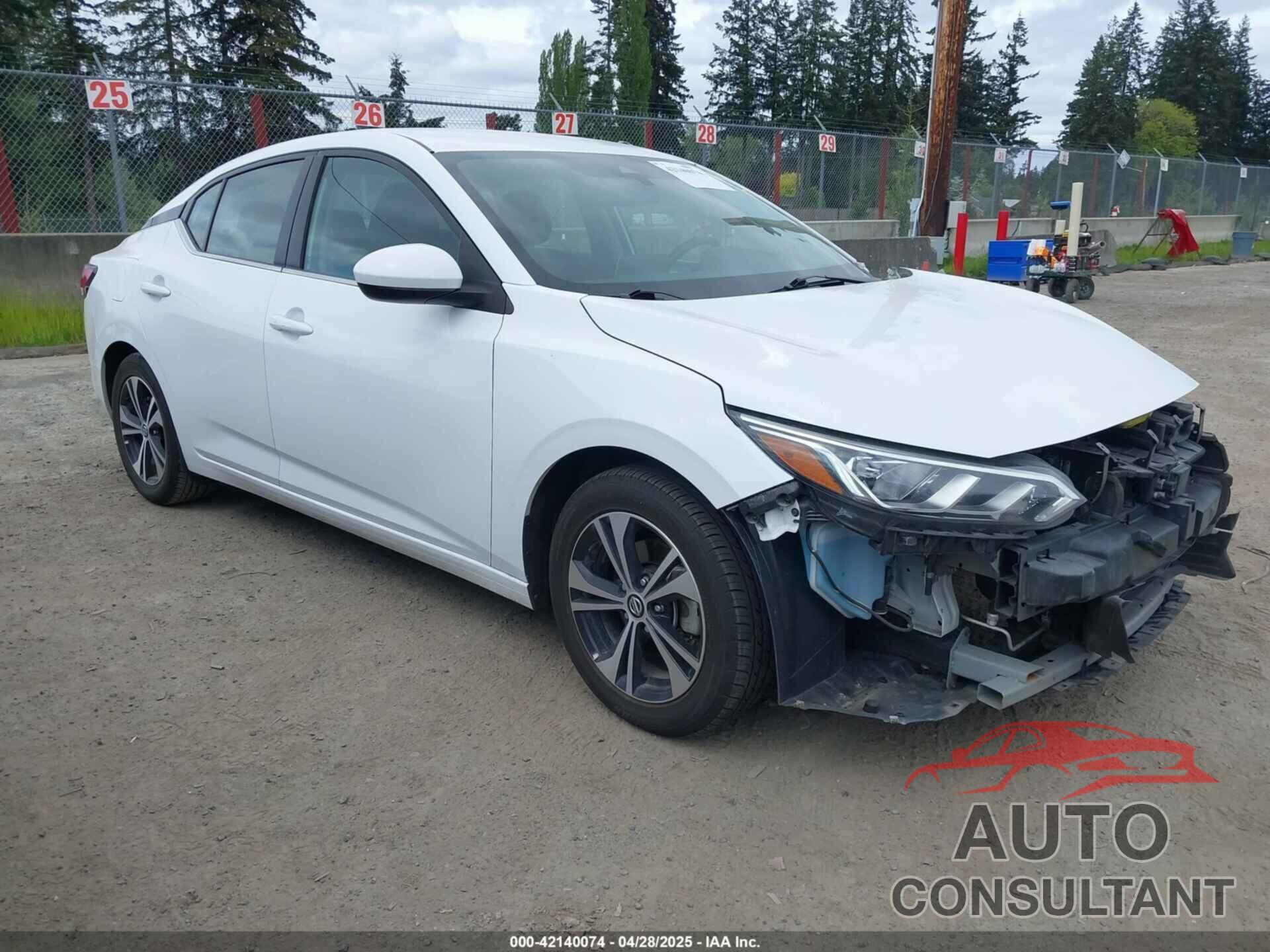 NISSAN SENTRA 2022 - 3N1AB8CV8NY222693