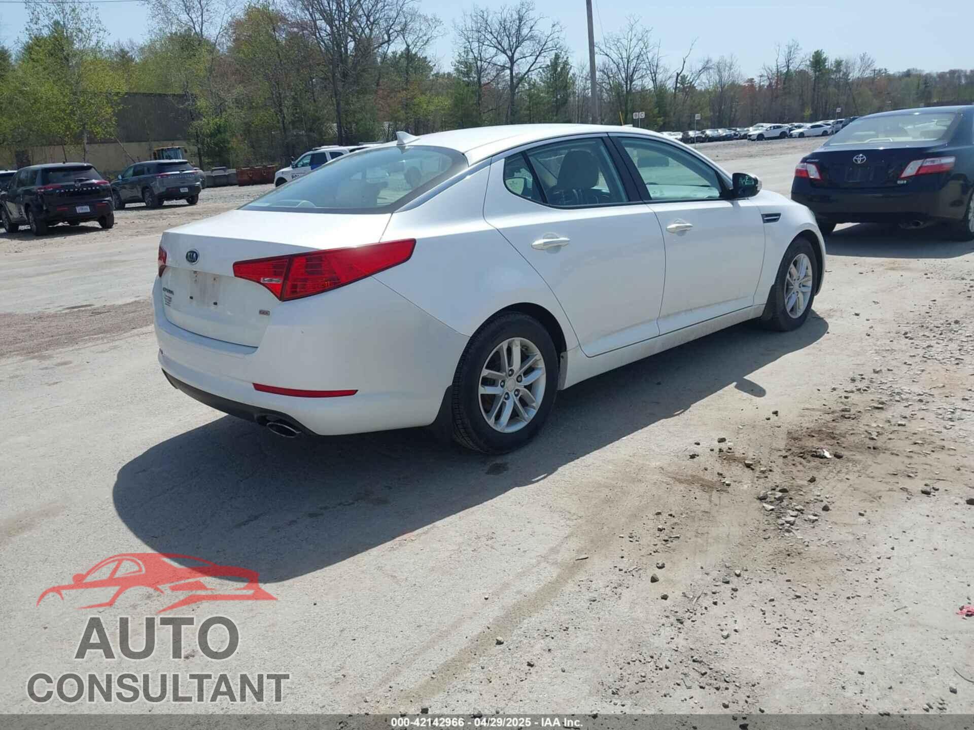 KIA OPTIMA 2012 - KNAGM4A73C5293550