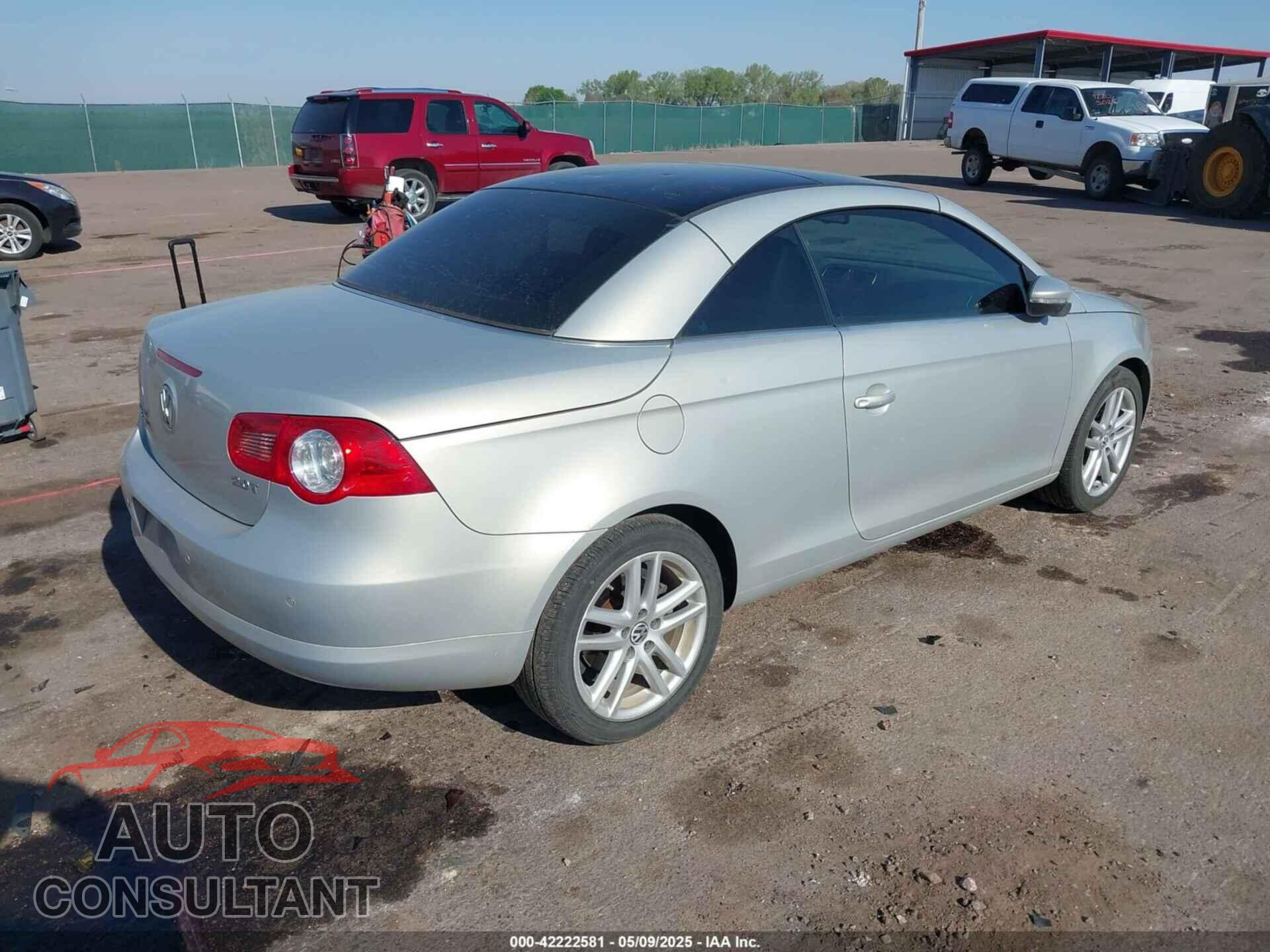 VOLKSWAGEN EOS 2009 - WVWFA71F09V013768