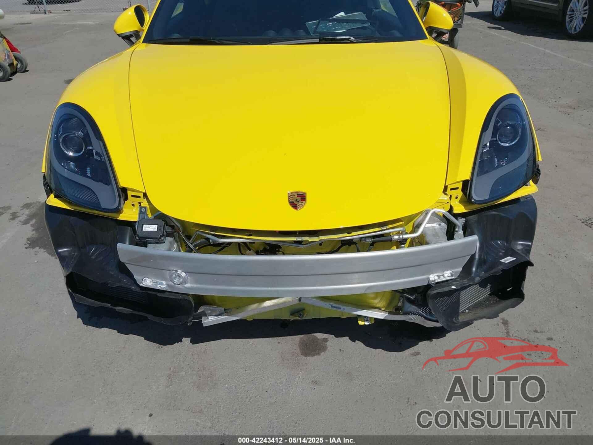PORSCHE 718 BOXSTER 2025 - WP0CA2A84SK212207