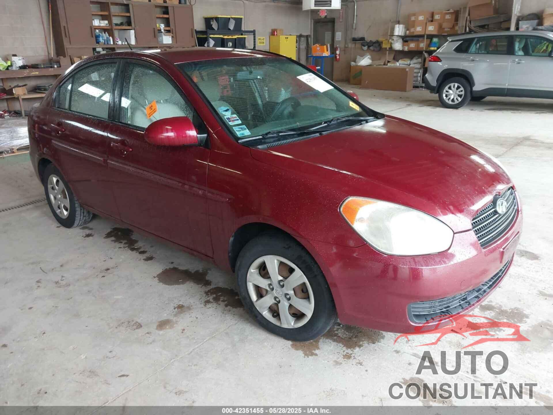 HYUNDAI ACCENT 2009 - KMHCN46C89U340294