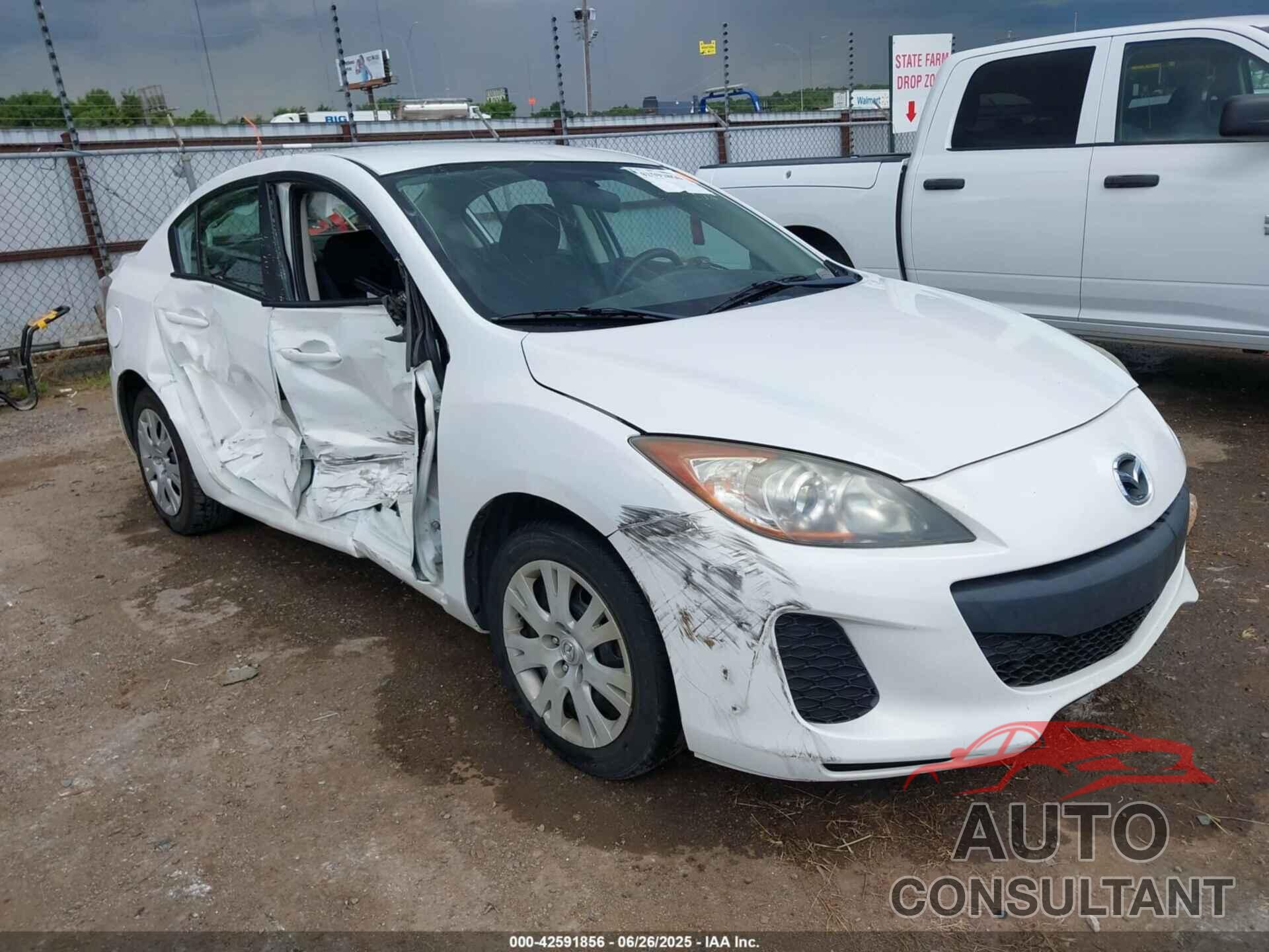 MAZDA MAZDA3 2013 - JM1BL1TF5D1747437
