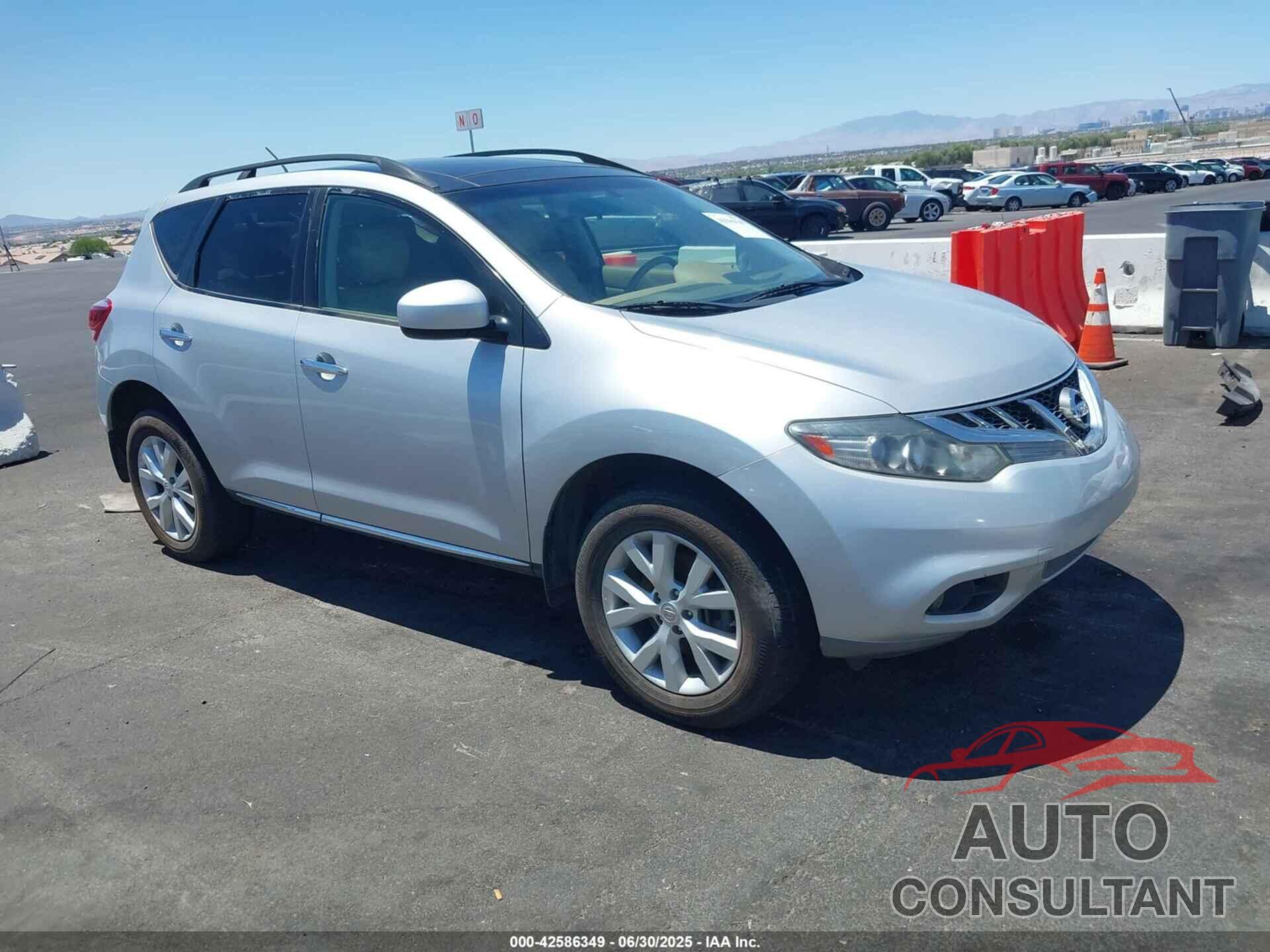 NISSAN MURANO 2011 - JN8AZ1MW3BW165687