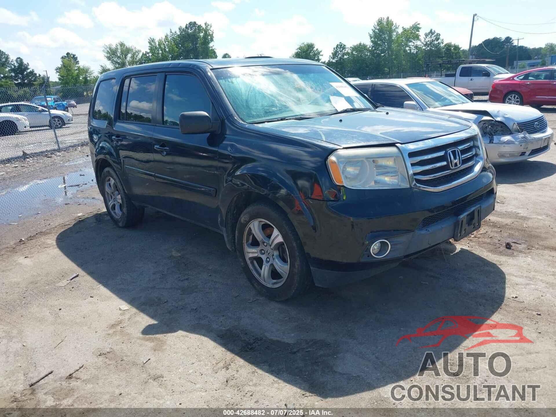 HONDA PILOT 2012 - 5FNYF4H71CB047750