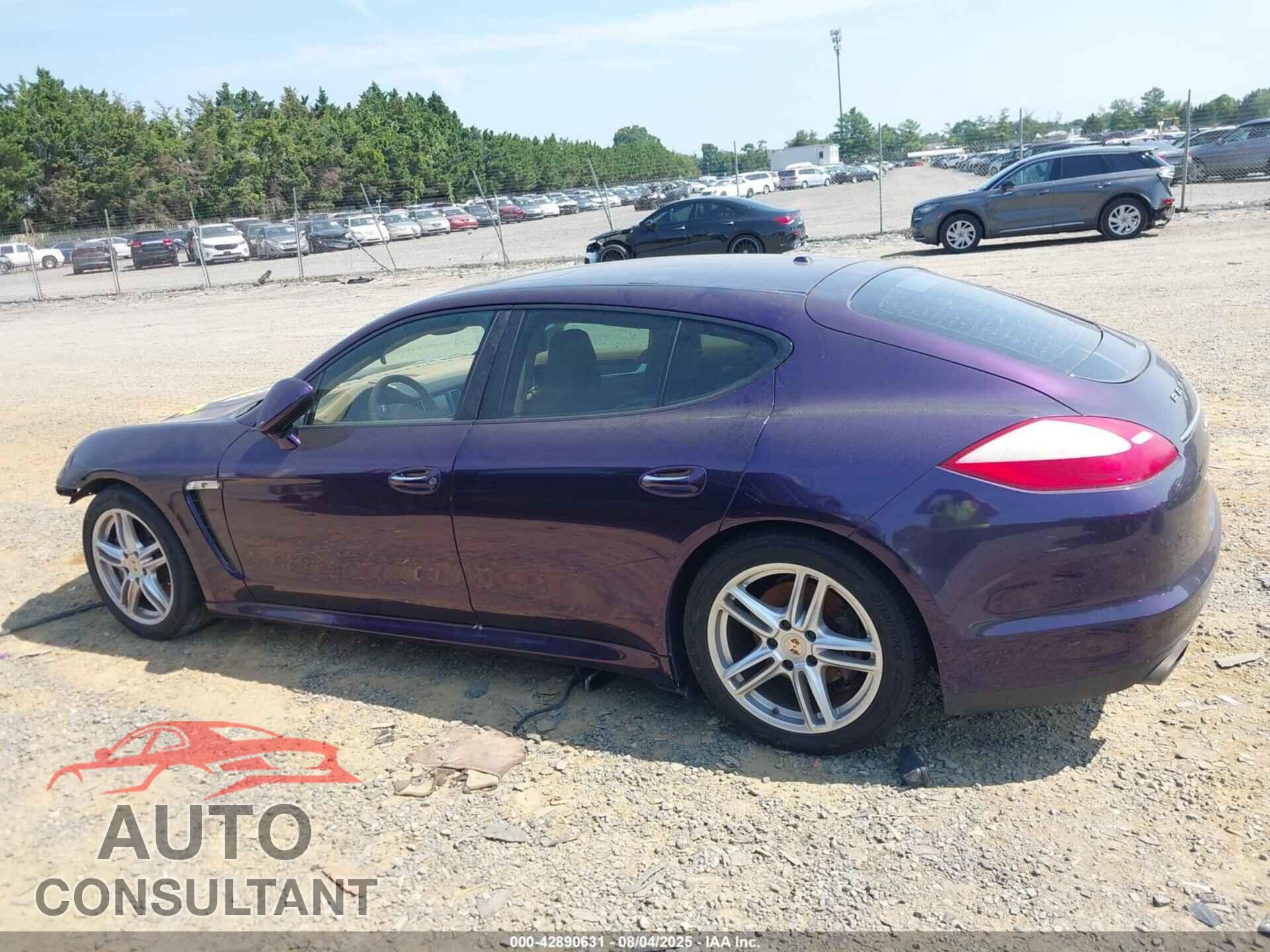 PORSCHE PANAMERA 2012 - WP0AA2A71CL017627