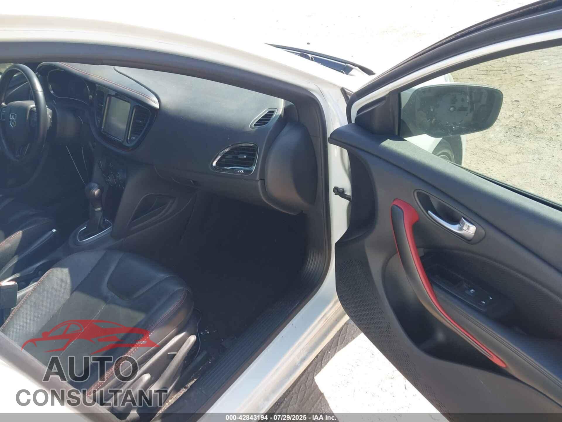DODGE DART 2014 - 1C3CDFEB0ED921279
