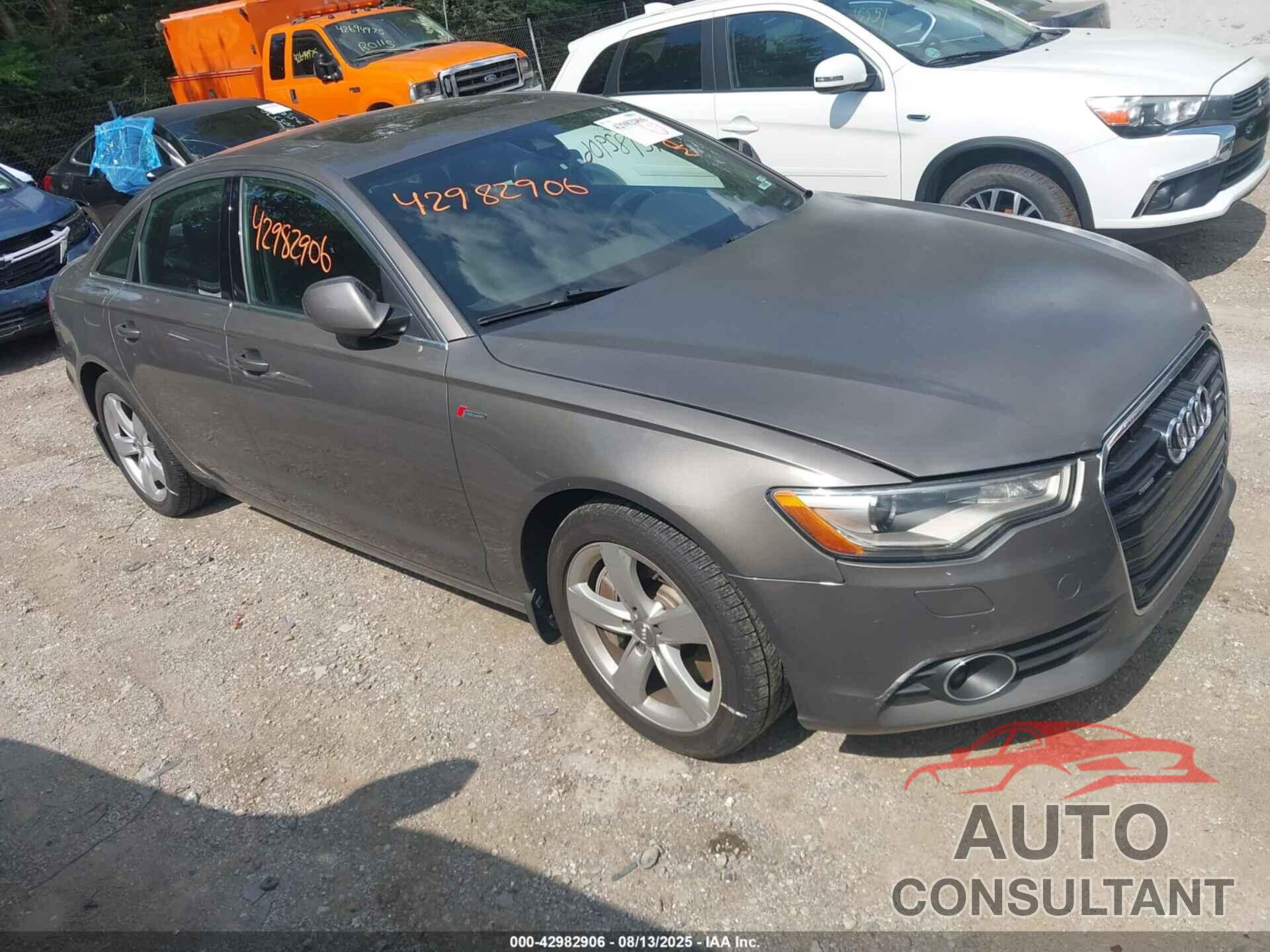 AUDI A6 2012 - WAUGGBFCXCN101526