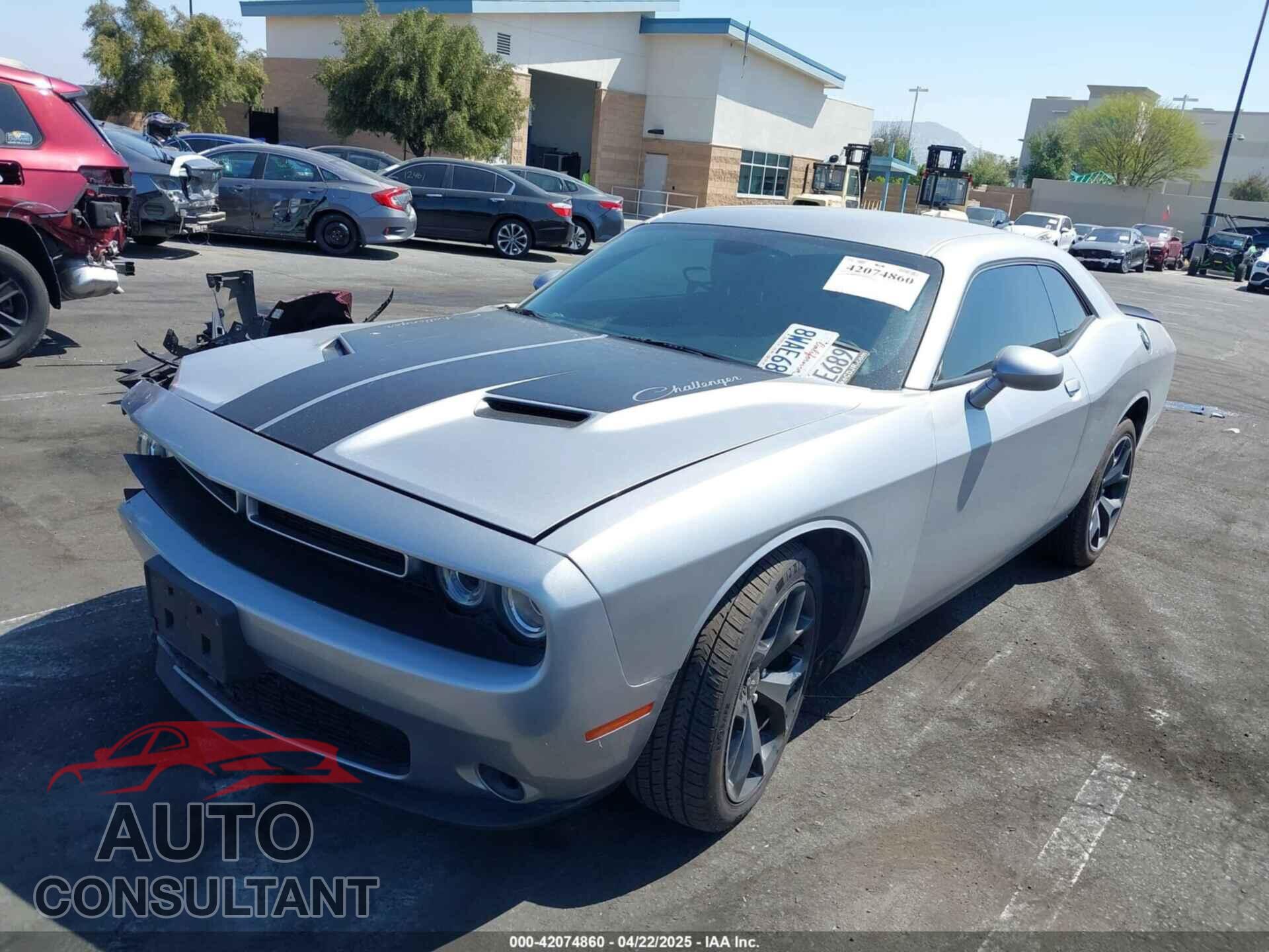 DODGE CHALLENGER 2016 - 2C3CDZAG2GH336292