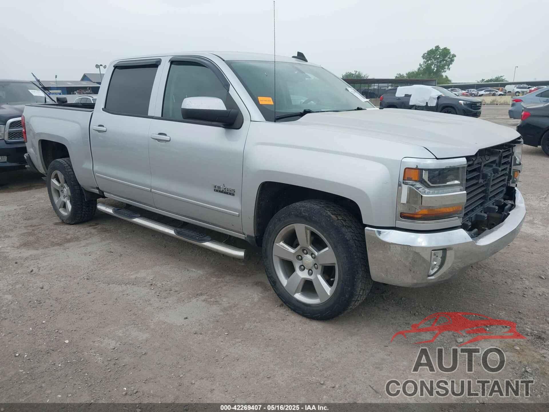 CHEVROLET SILVERADO 1500 2018 - 3GCPCREC0JG492622