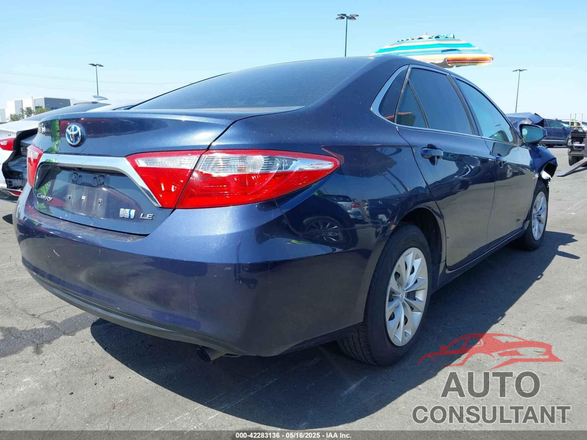 TOYOTA CAMRY HYBRID 2015 - 4T1BD1FK7FU170834