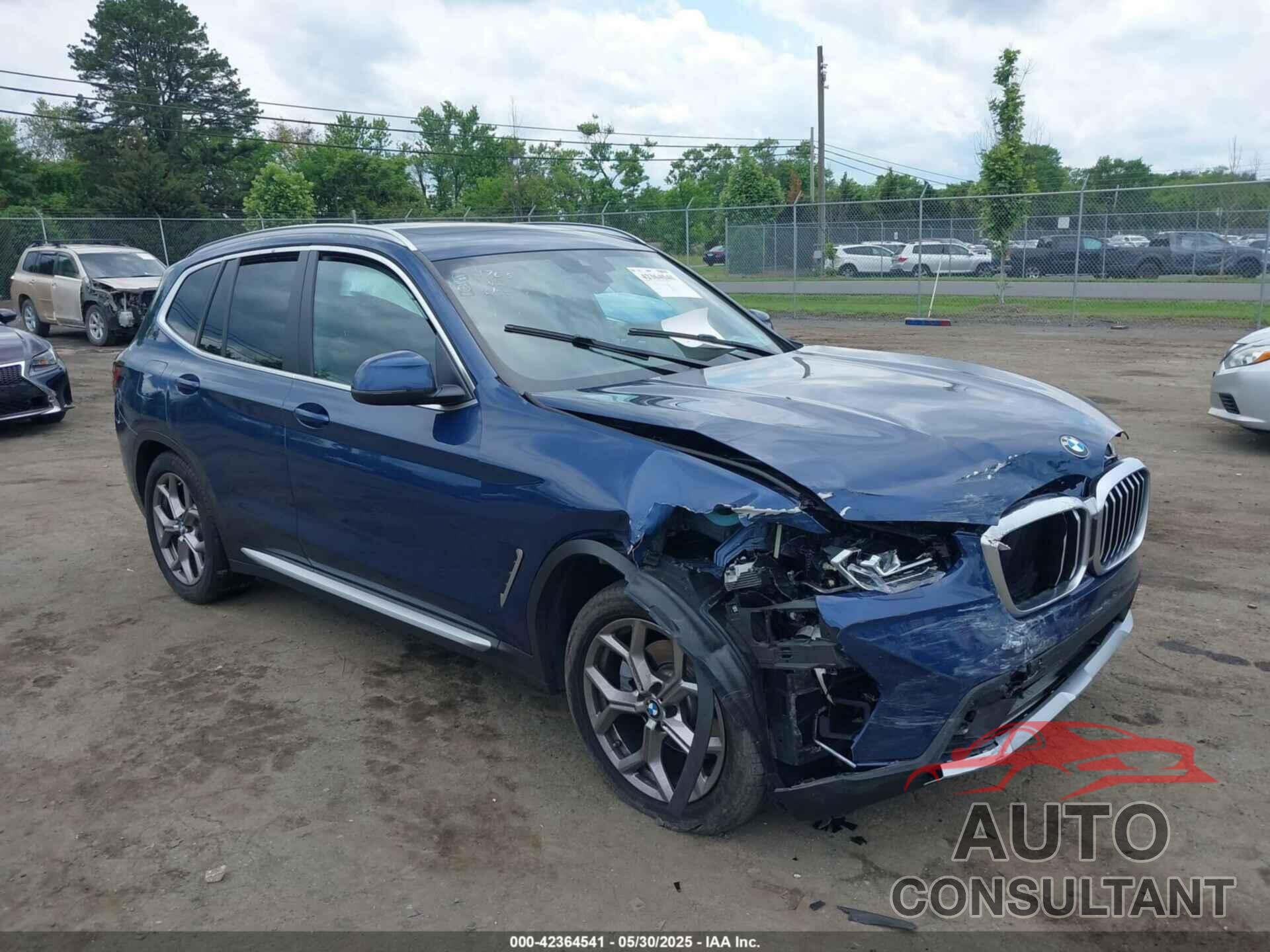 BMW X3 2022 - 5UX53DP04N9J98450