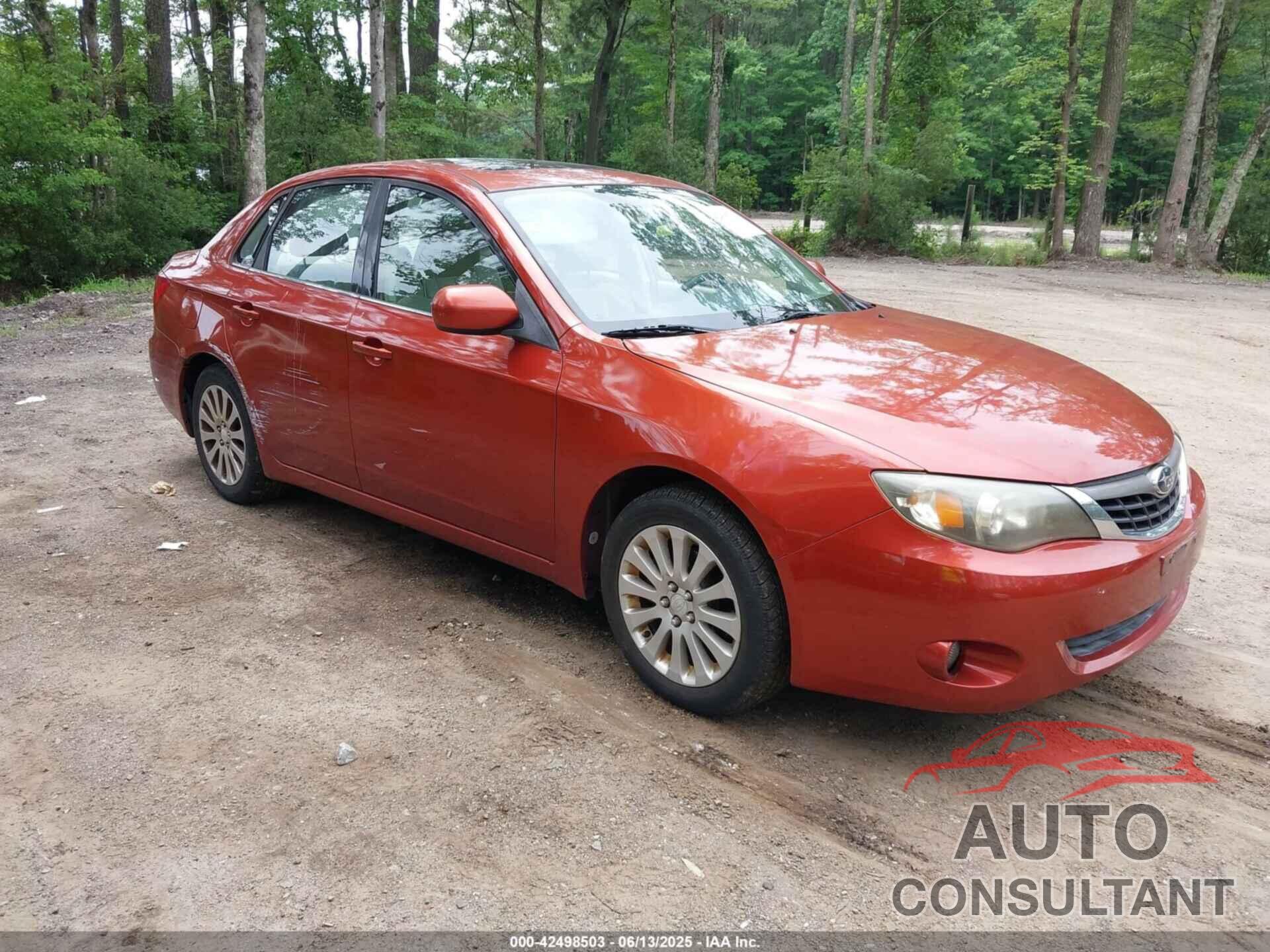 SUBARU IMPREZA 2009 - JF1GE60679H510339