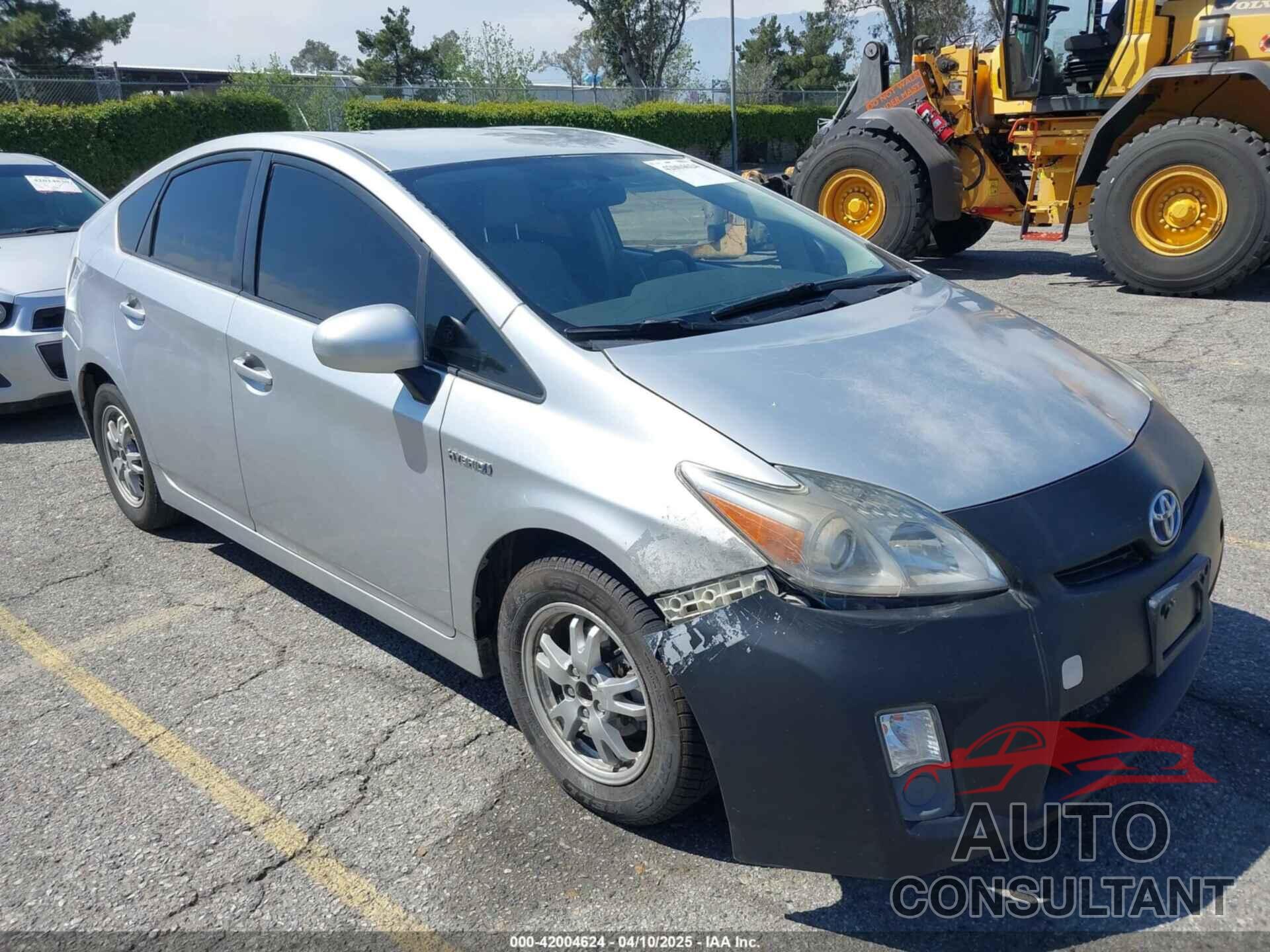 TOYOTA PRIUS 2010 - JTDKN3DU8A0037565