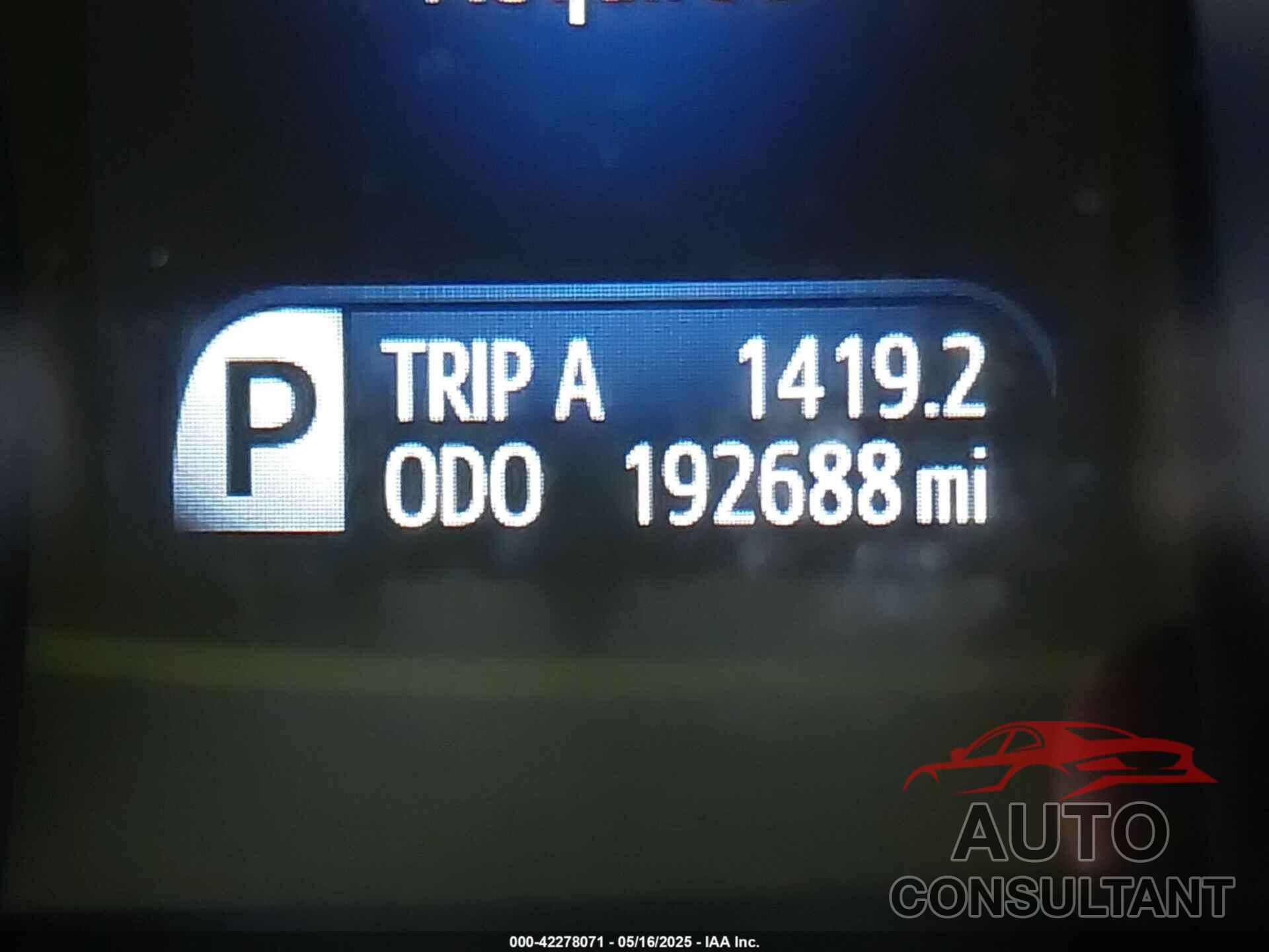 TOYOTA AVALON 2016 - 4T1BK1EB9GU195873