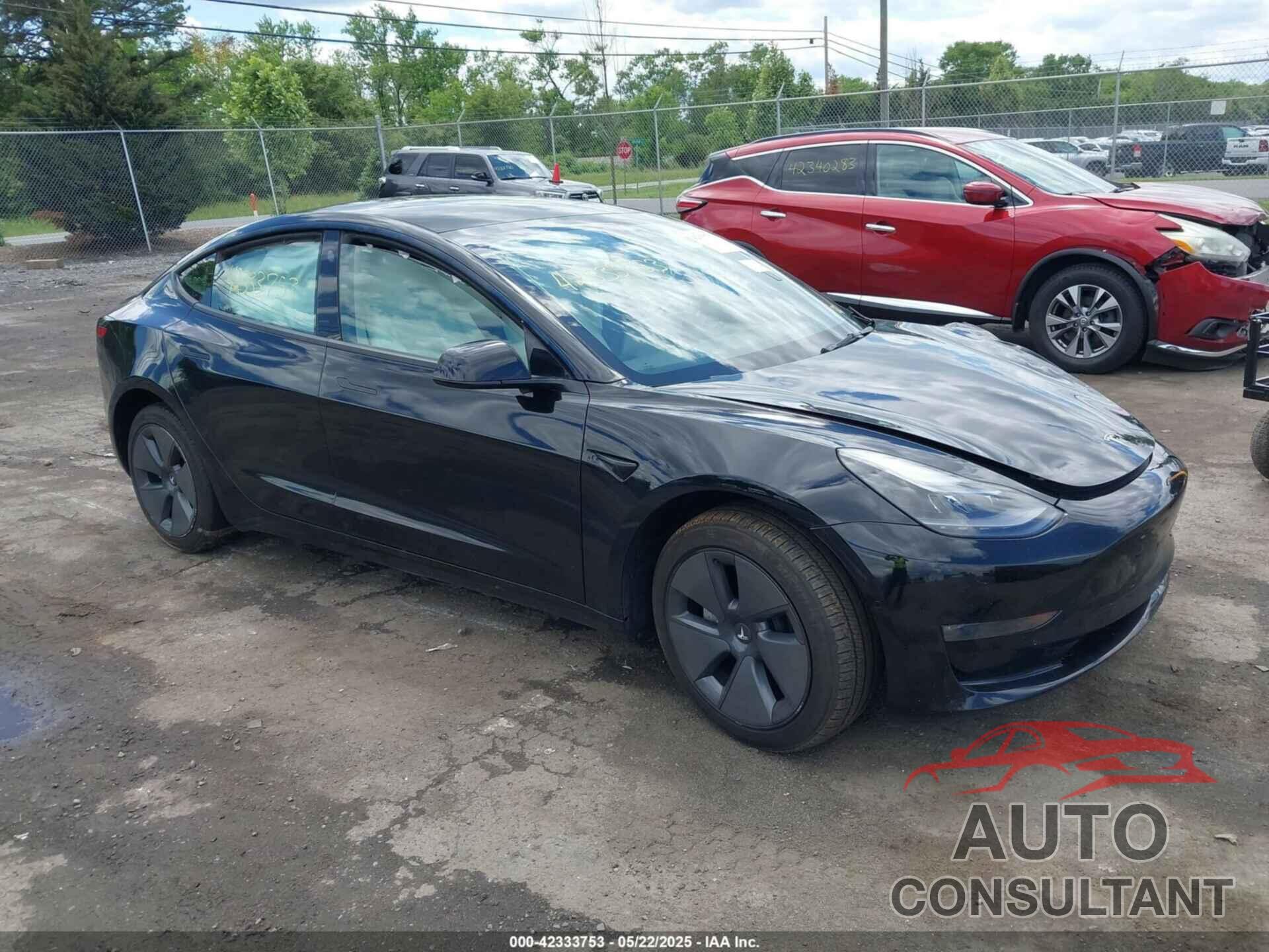 TESLA MODEL 3 2022 - 5YJ3E1EB4NF120875