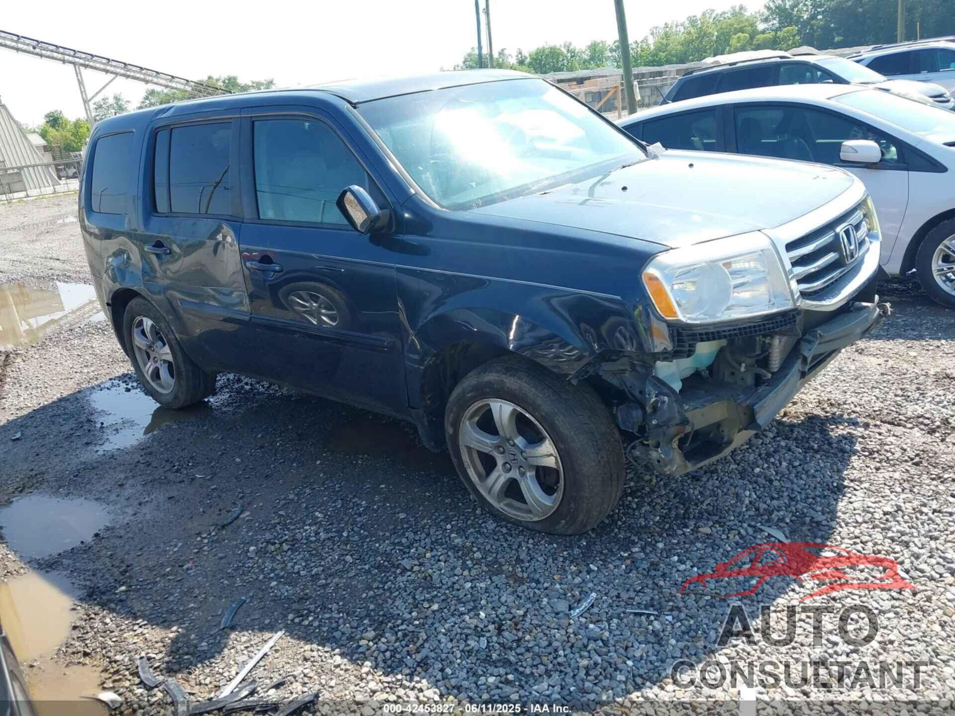 HONDA PILOT 2012 - 5FNYF4H55CB031937