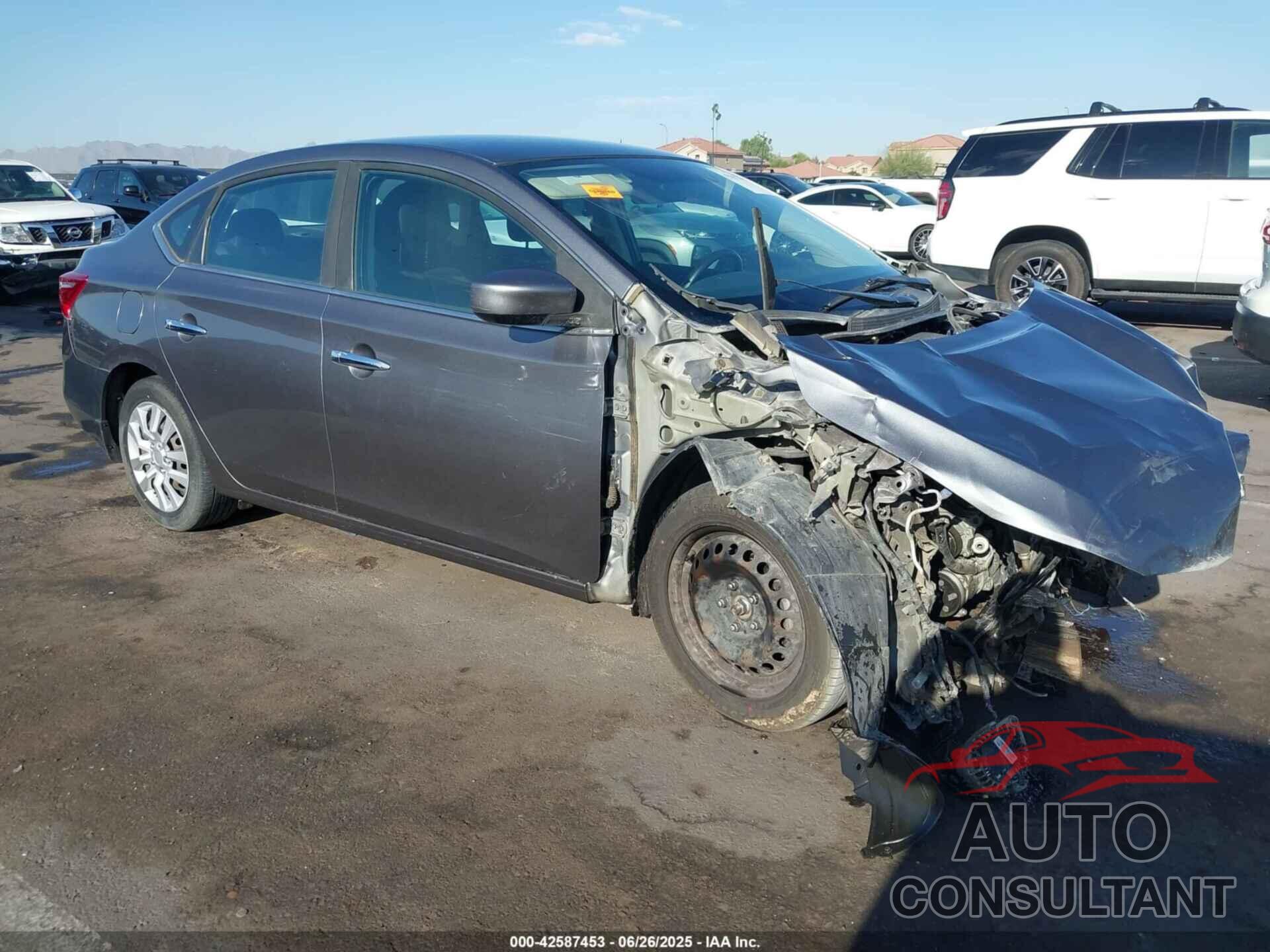 NISSAN SENTRA 2017 - 3N1AB7AP1HY384667
