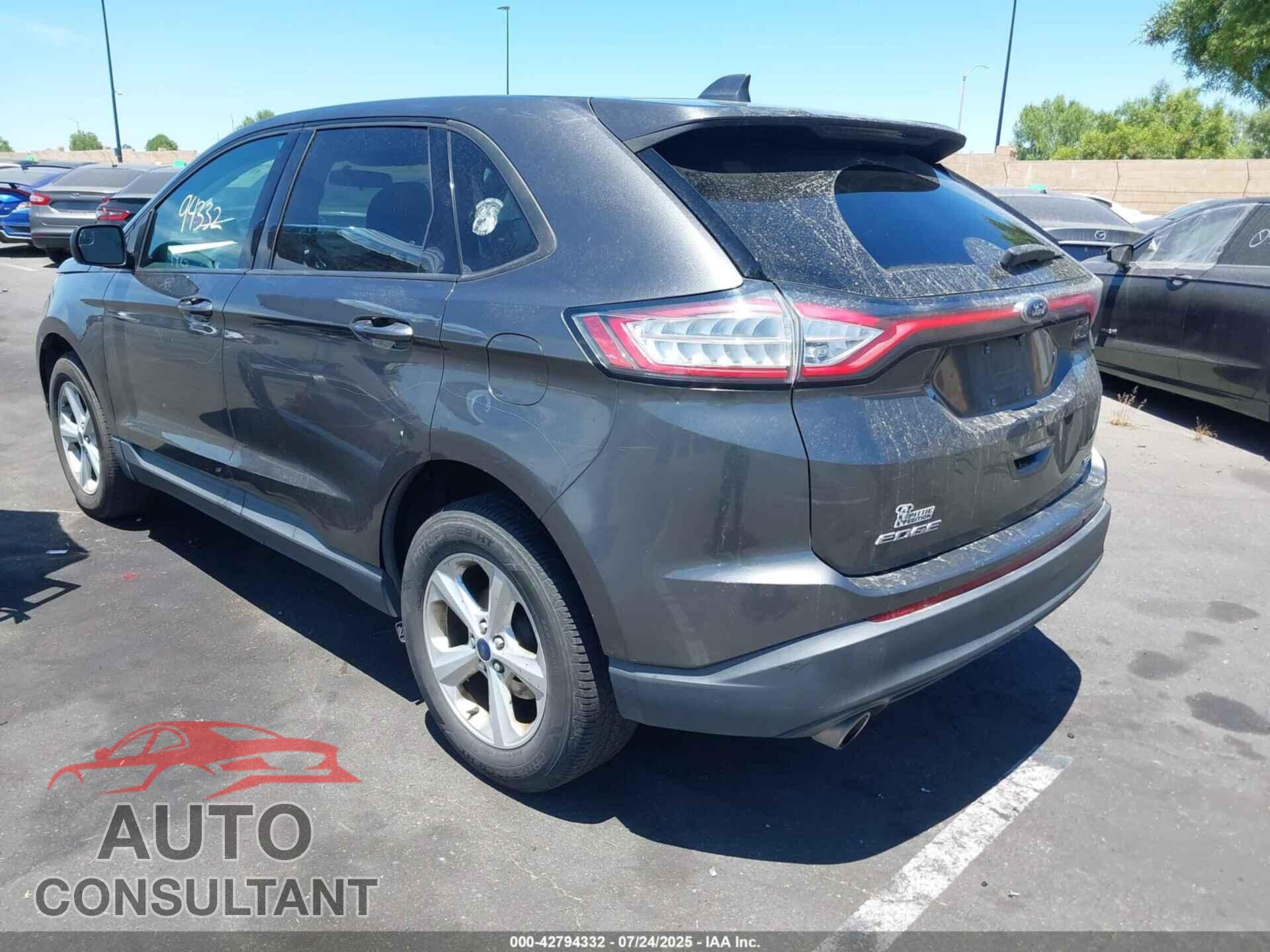 FORD EDGE 2017 - 2FMPK3G90HBB89236