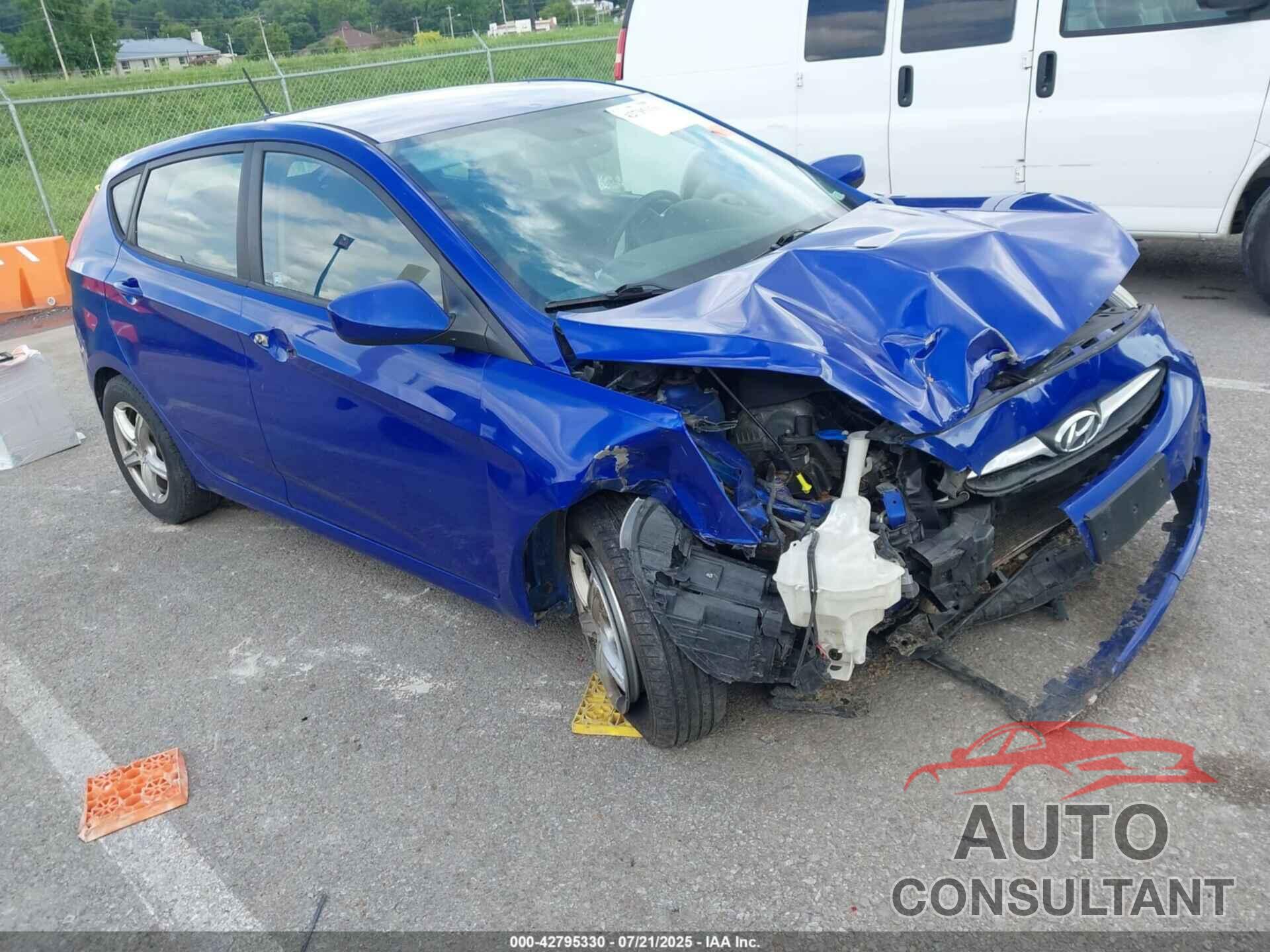 HYUNDAI ACCENT 2012 - KMHCT5AE4CU045544