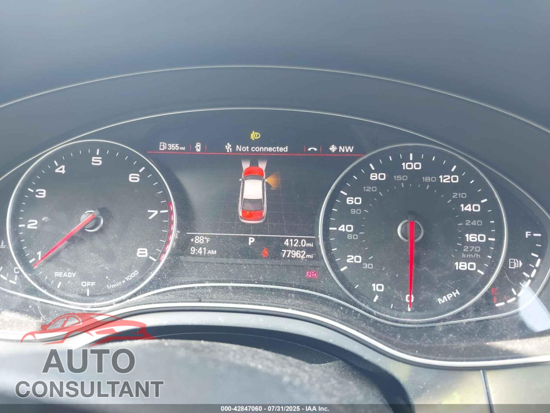AUDI A6 2016 - WAUGFAFC3GN008639