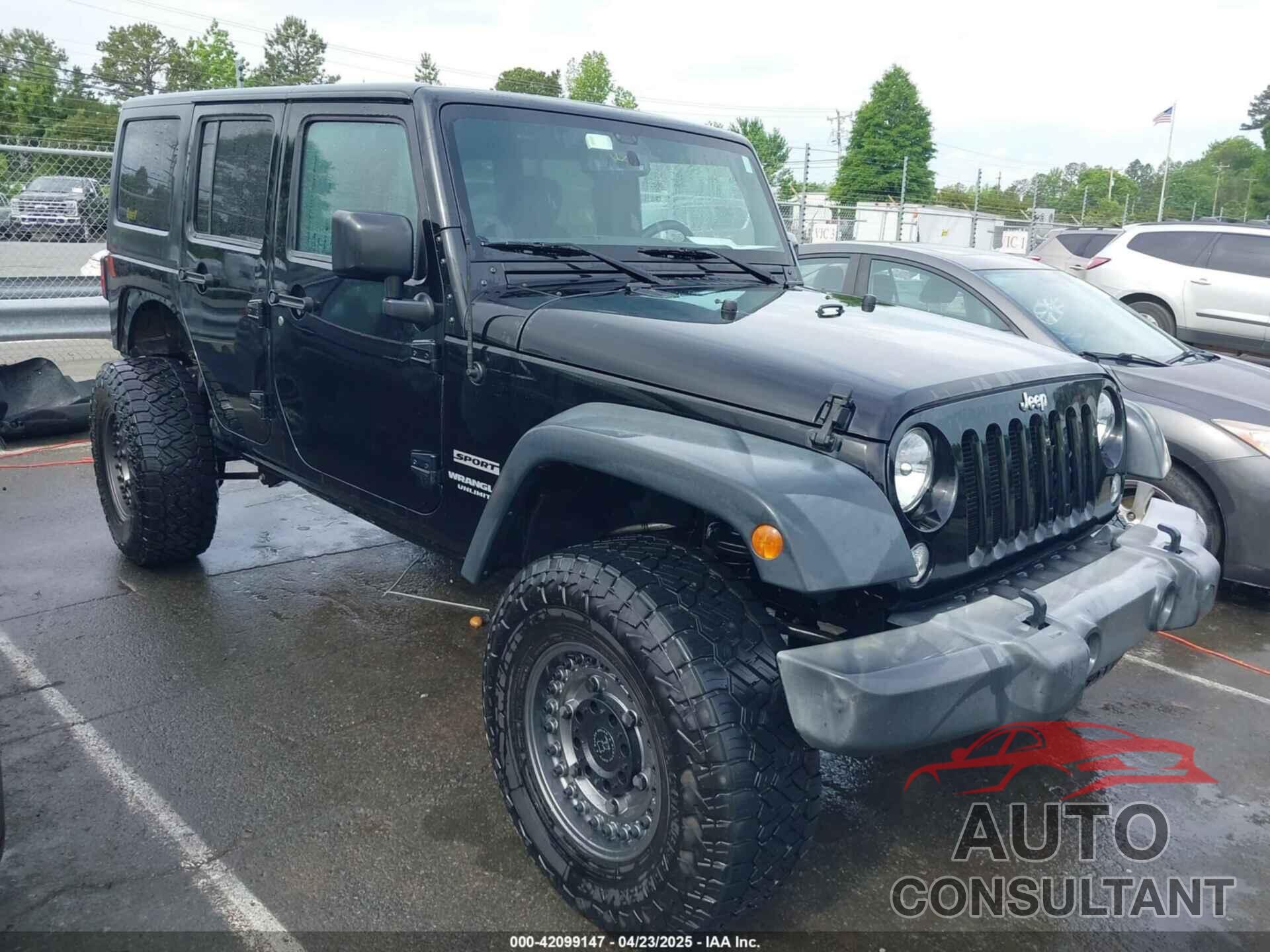 JEEP WRANGLER UNLIMITED 2015 - 1C4BJWDG4FL687829