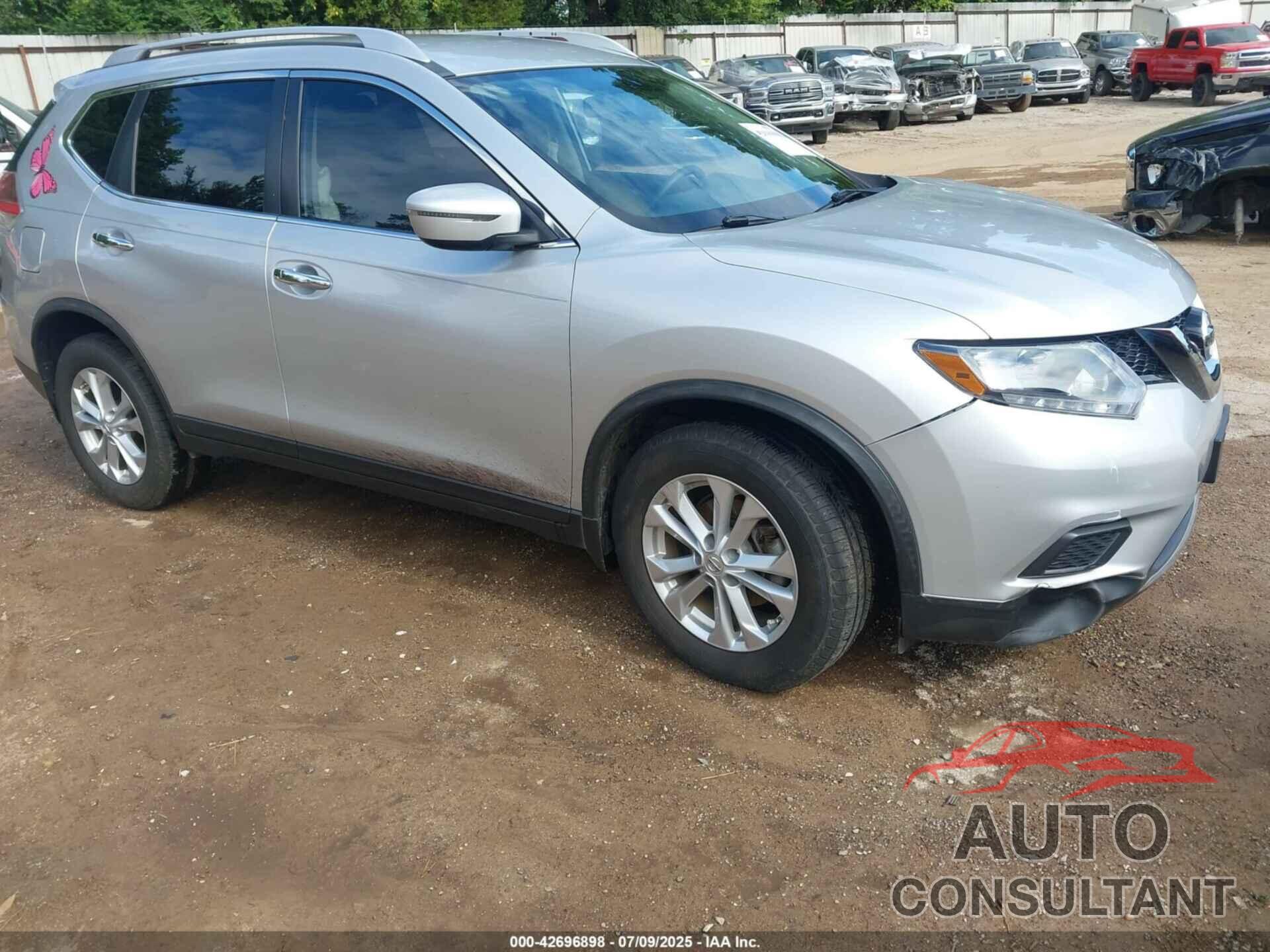 NISSAN ROGUE 2016 - KNMAT2MT0GP659886