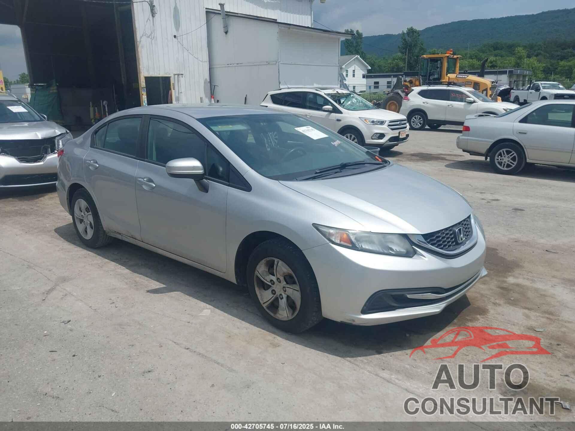 HONDA CIVIC 2015 - 19XFB2F5XFE271876