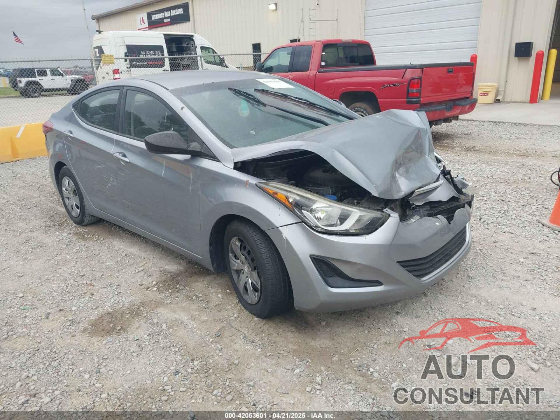 HYUNDAI ELANTRA 2016 - 5NPDH4AE2GH753344