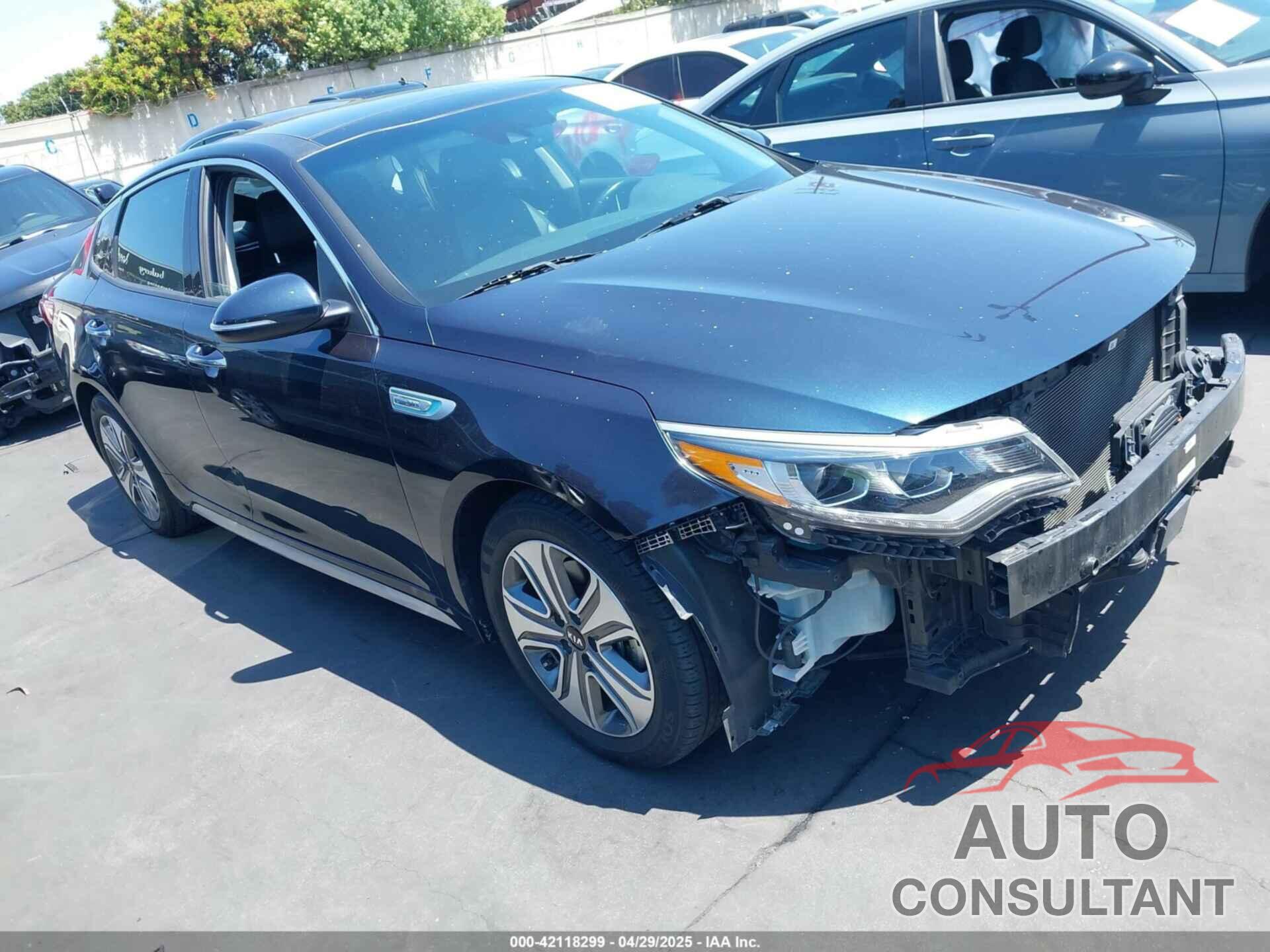 KIA OPTIMA HYBRID 2018 - KNAGU4LE6J5020594