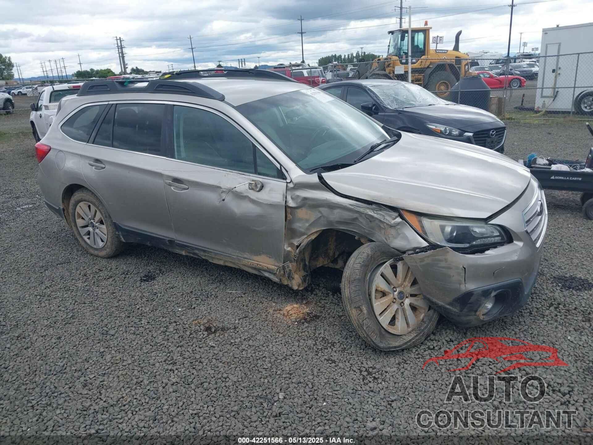 SUBARU OUTBACK 2017 - 4S4BSACC4H3220469