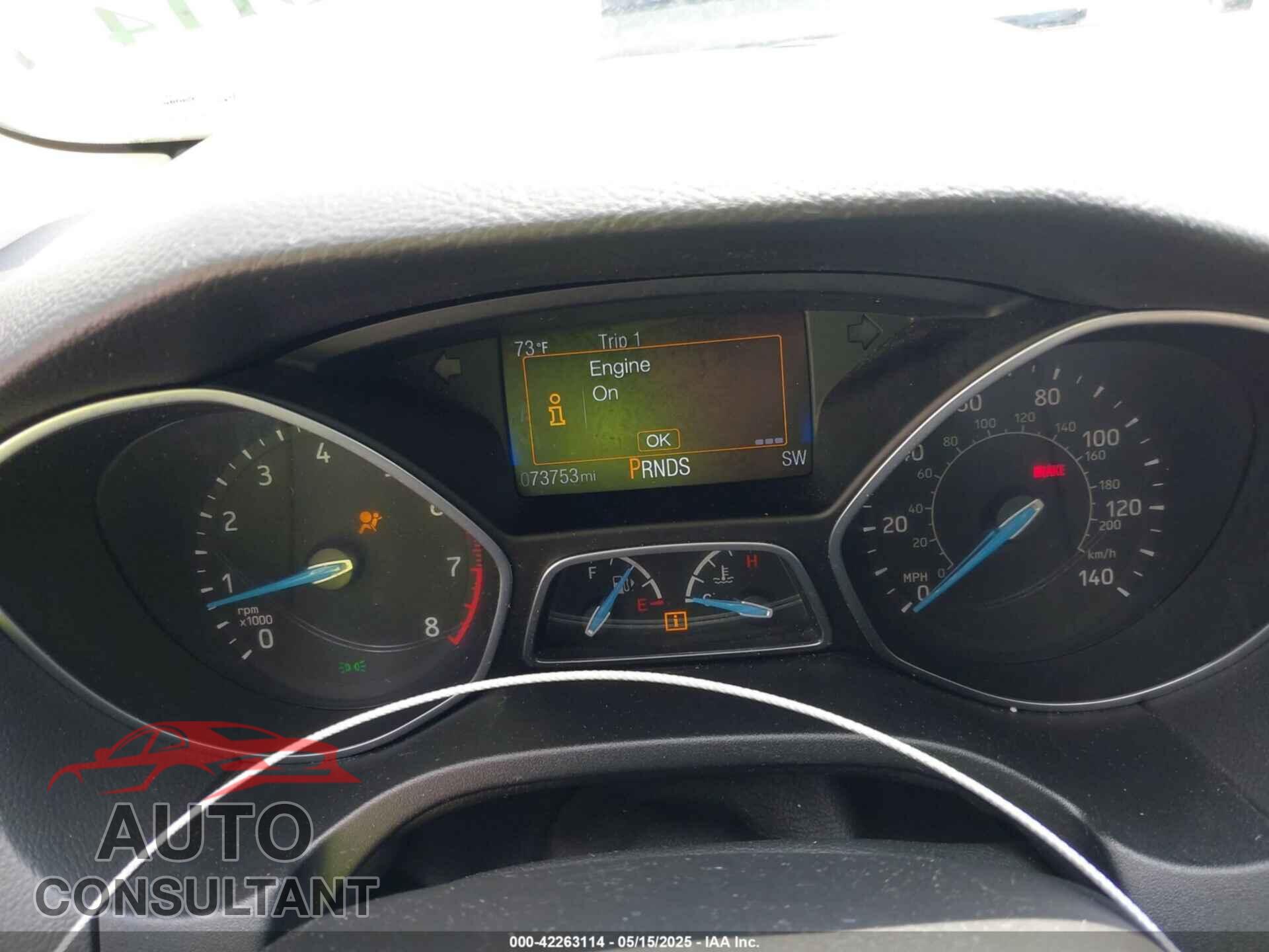 FORD FOCUS 2017 - 1FADP3FE7HL340876