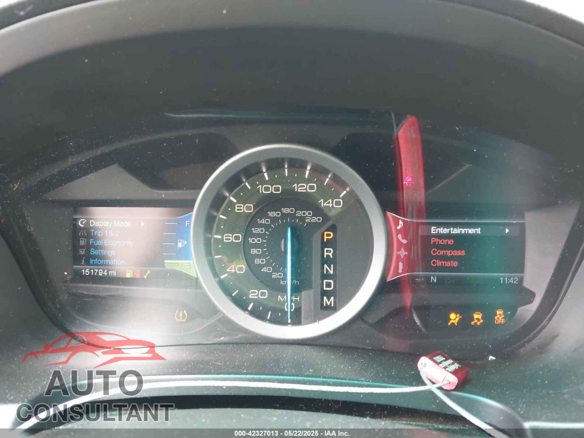 FORD EXPLORER 2011 - 1FMHK8D82BGA52232