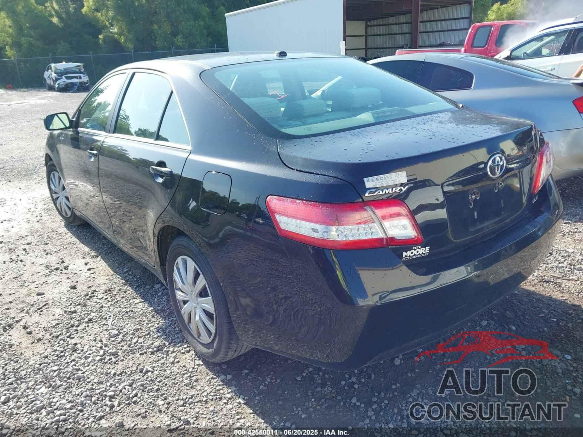 TOYOTA CAMRY 2011 - 4T4BF3EK2BR187516