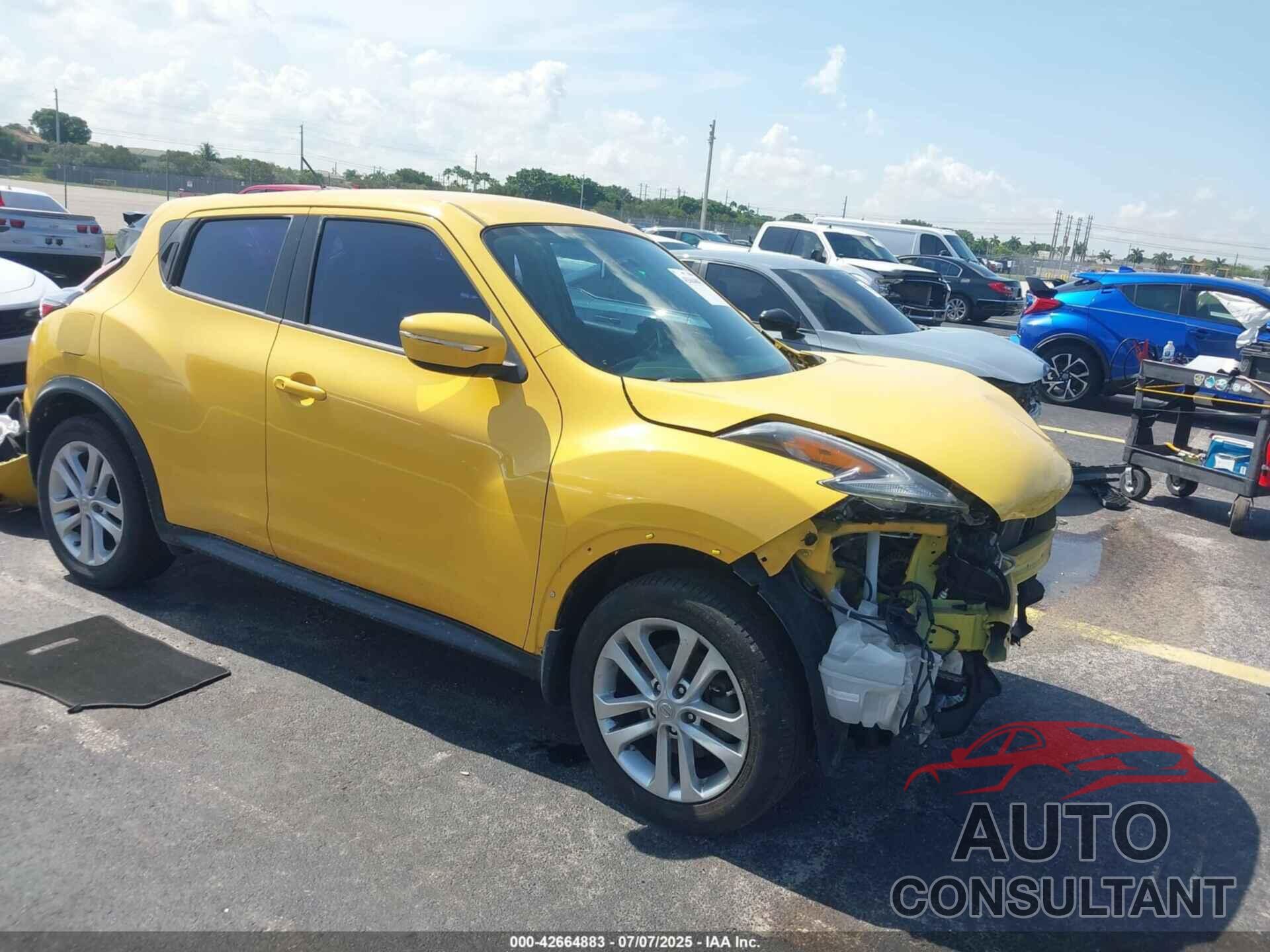 NISSAN JUKE 2015 - JN8AF5MR5FT506699