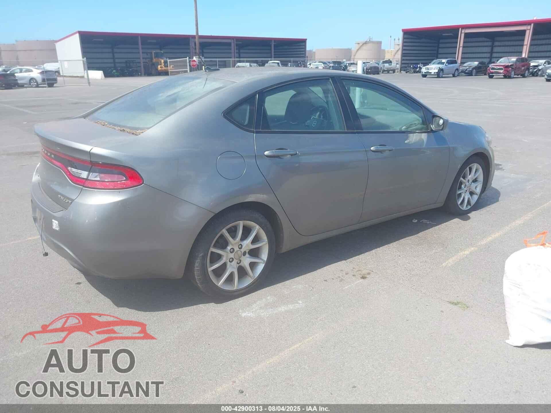 DODGE DART 2013 - 1C3CDFBA3DD123224