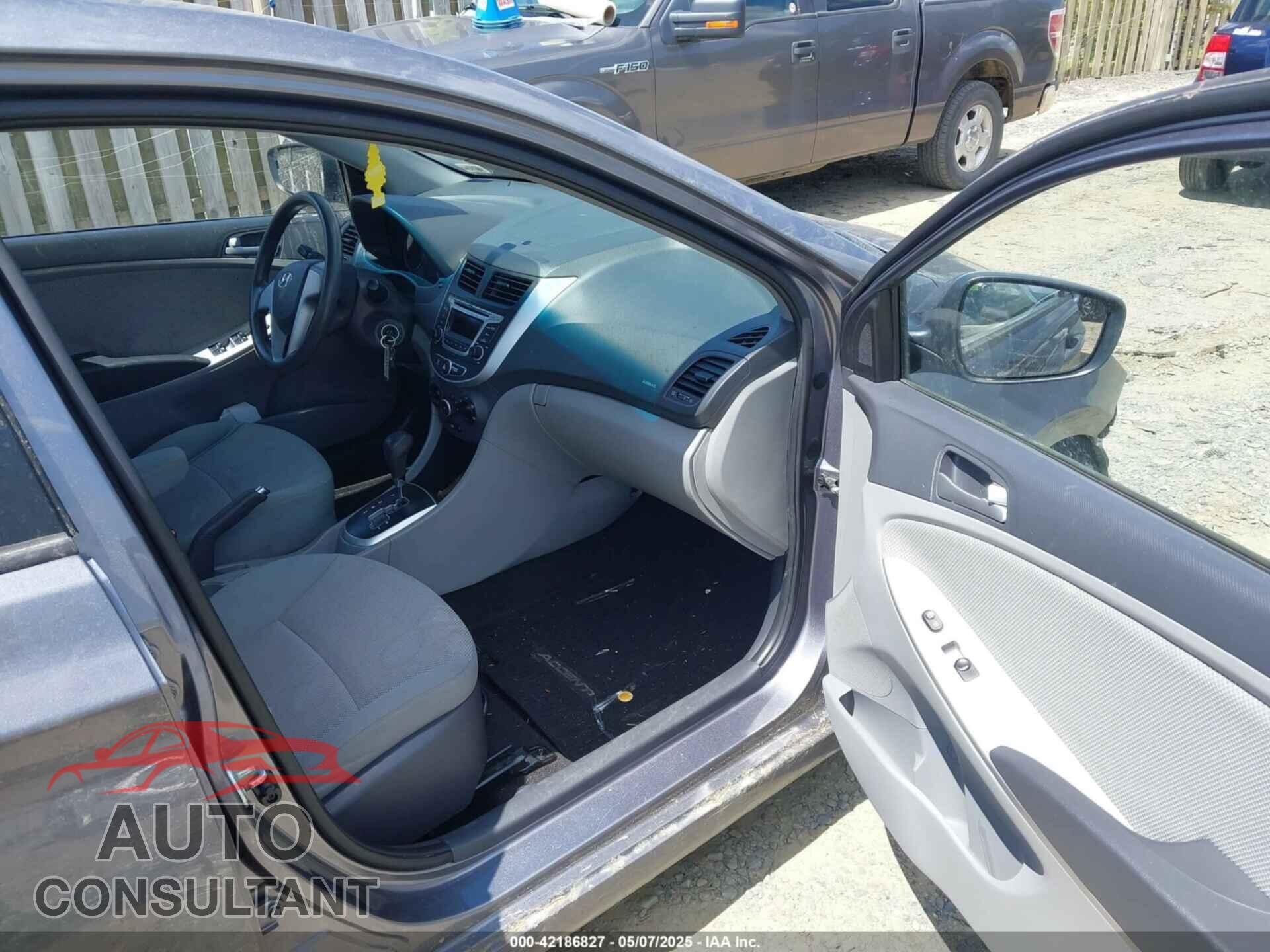 HYUNDAI ACCENT 2014 - KMHCT4AE2EU588257