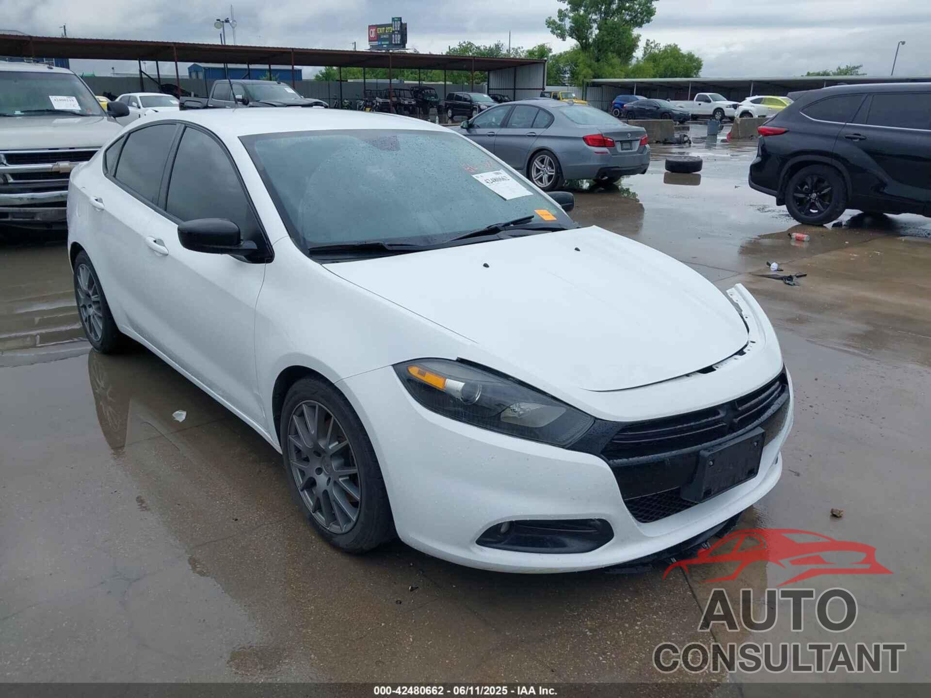 DODGE DART 2016 - 1C3CDFFA4GD819525