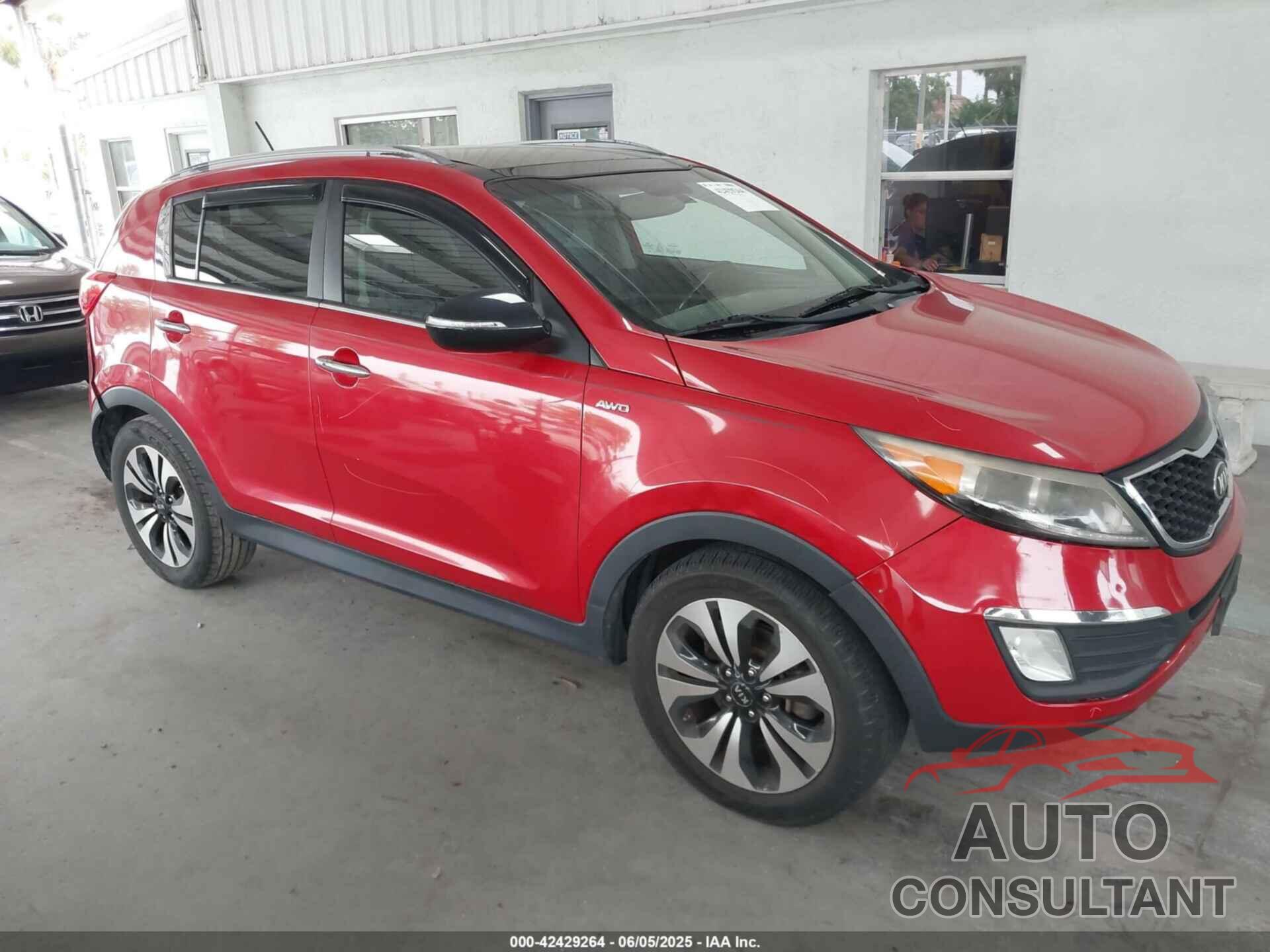 KIA SPORTAGE 2013 - KNDPCCA6XD7495170