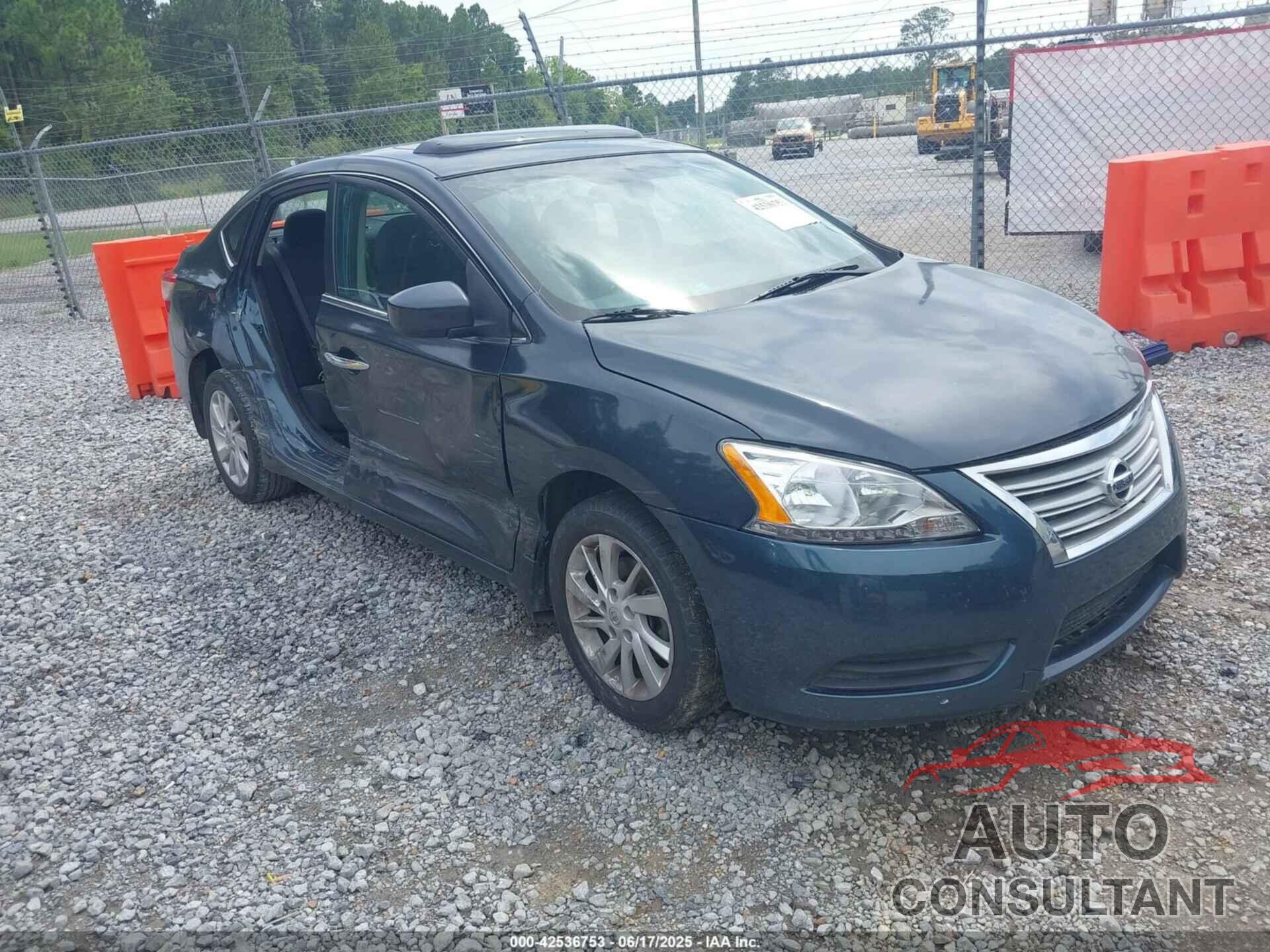 NISSAN SENTRA 2015 - 3N1AB7APXFY304716