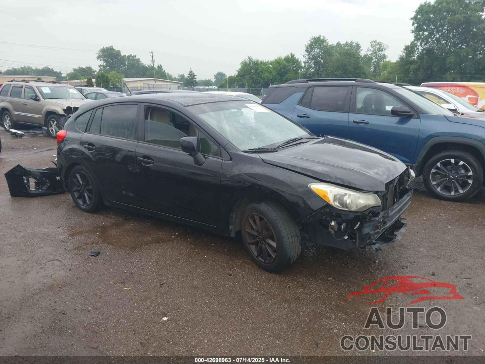 SUBARU IMPREZA 2012 - JF1GPAC62CH235348